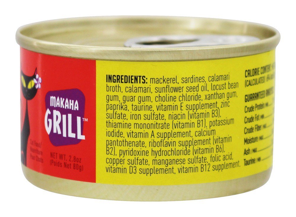 Tiki Cat Makaha Grill Mackerel And Sardines In Consomme 2.8 Ounce Cans/Pack Of 12