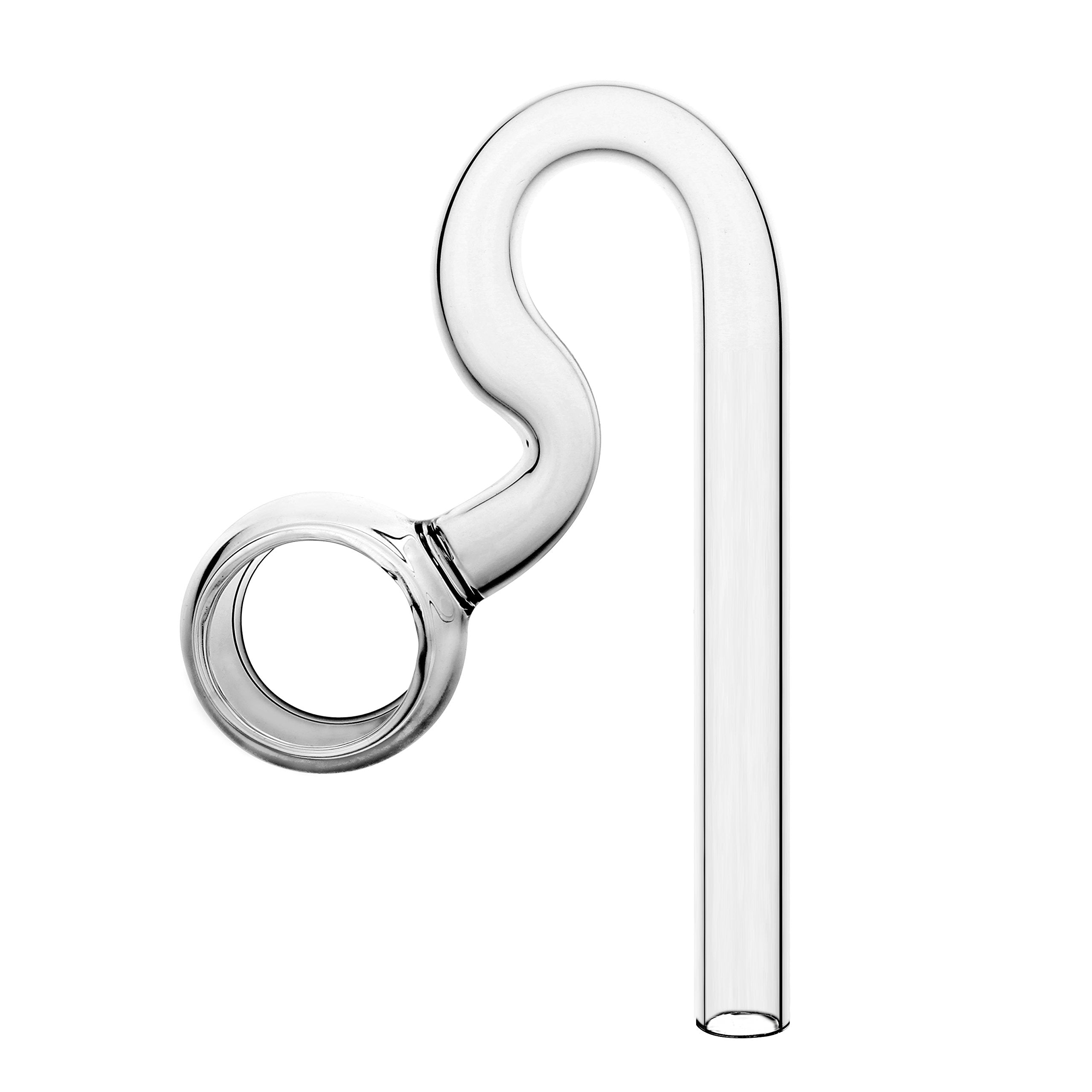 Jardli Lily Glass Spiral Outflow Pipe For Plants Aquarium (17Mm For 16/22Mm (5/8 ' ') Hose)