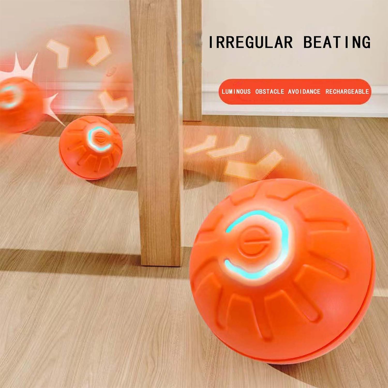 Kdirst 2025 New Interactive Dog Toys Dog Balls,Durable Motion Activated Automatic Rolling Ball Toys For/Small/Medium Dogs (2Pc)