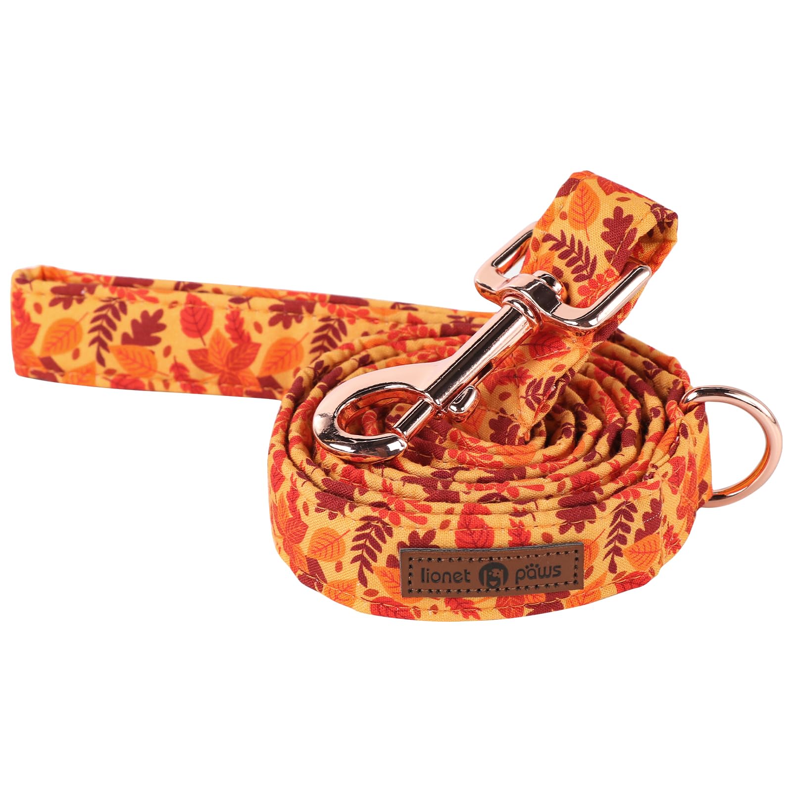 Lionet Paws Dog Leash For Small Dogs, Red, 5/8In X 4Ft