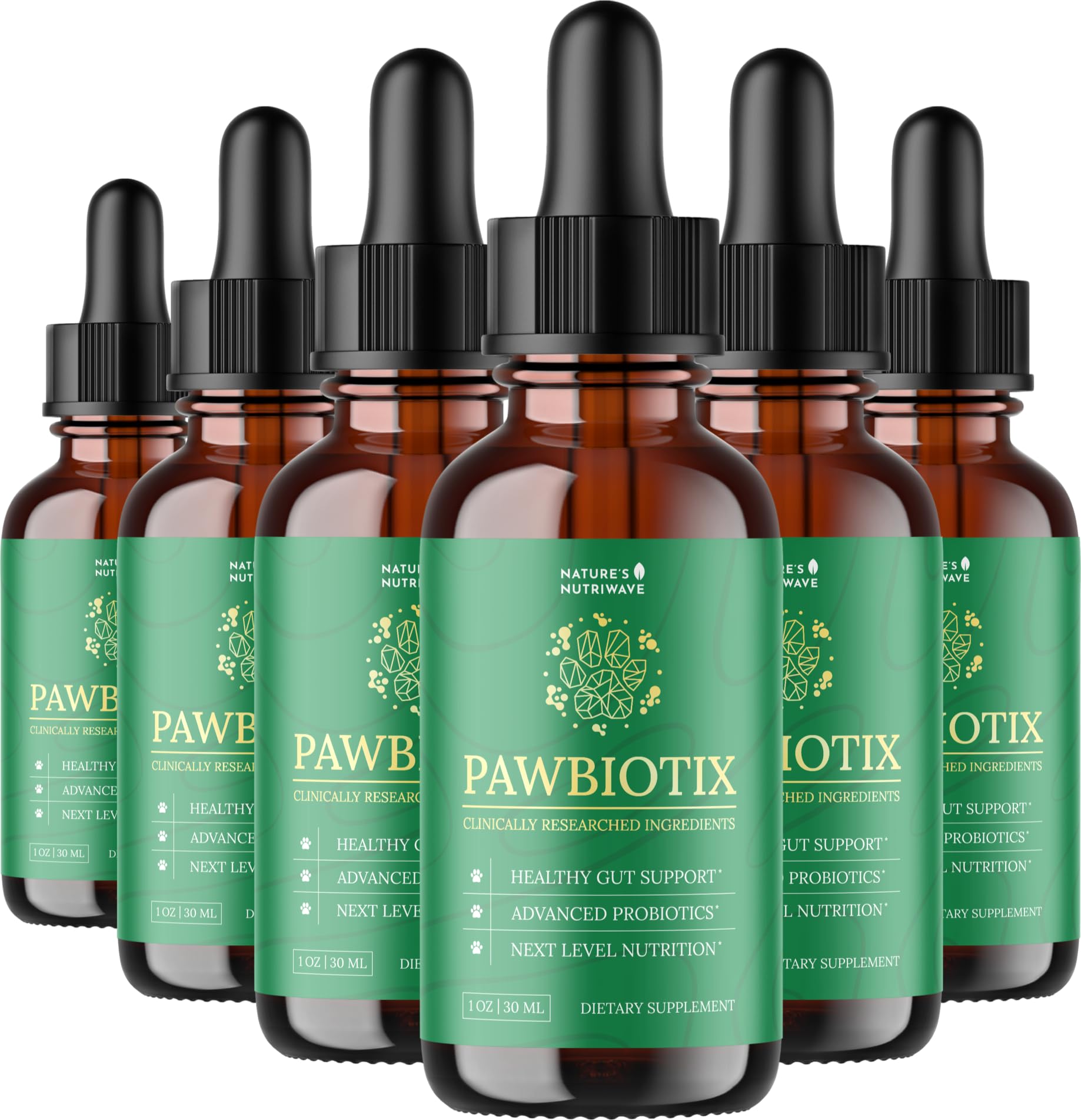 Pawbiotix Liquid probiotics for Dogs - Dog probiotics for Digestive Health | 100% Natural Dog Gut Health probiotics | probiotics