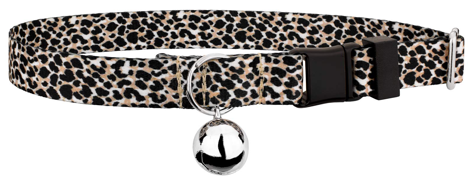 Country Brook Petz - Cheetah Cat Collar - Animal Prints Collection Featuring Wild Designs