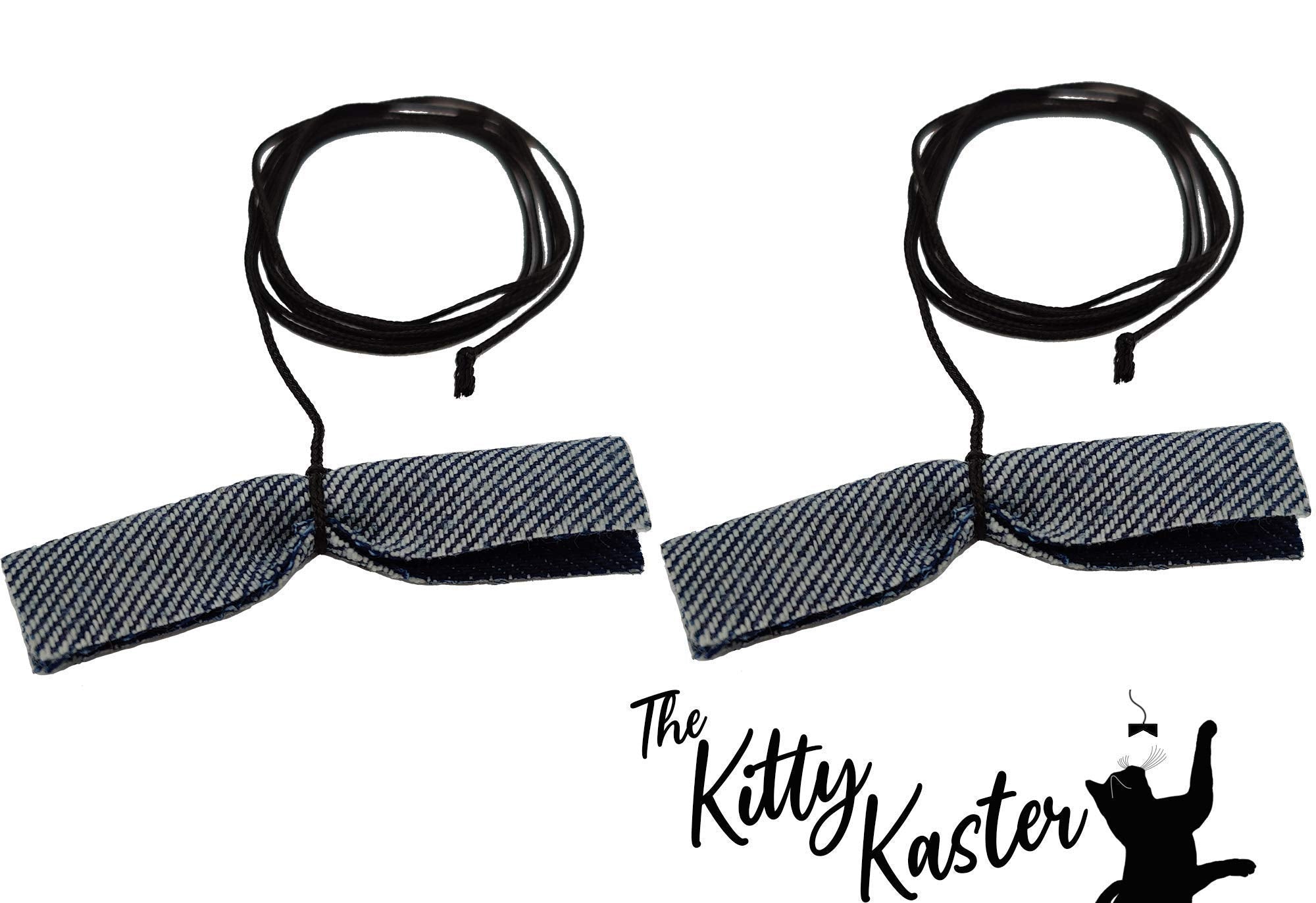 The Kitty Kaster Spare String And Target Double Pack For Use With The Kitty Kaster Exerciser Toy