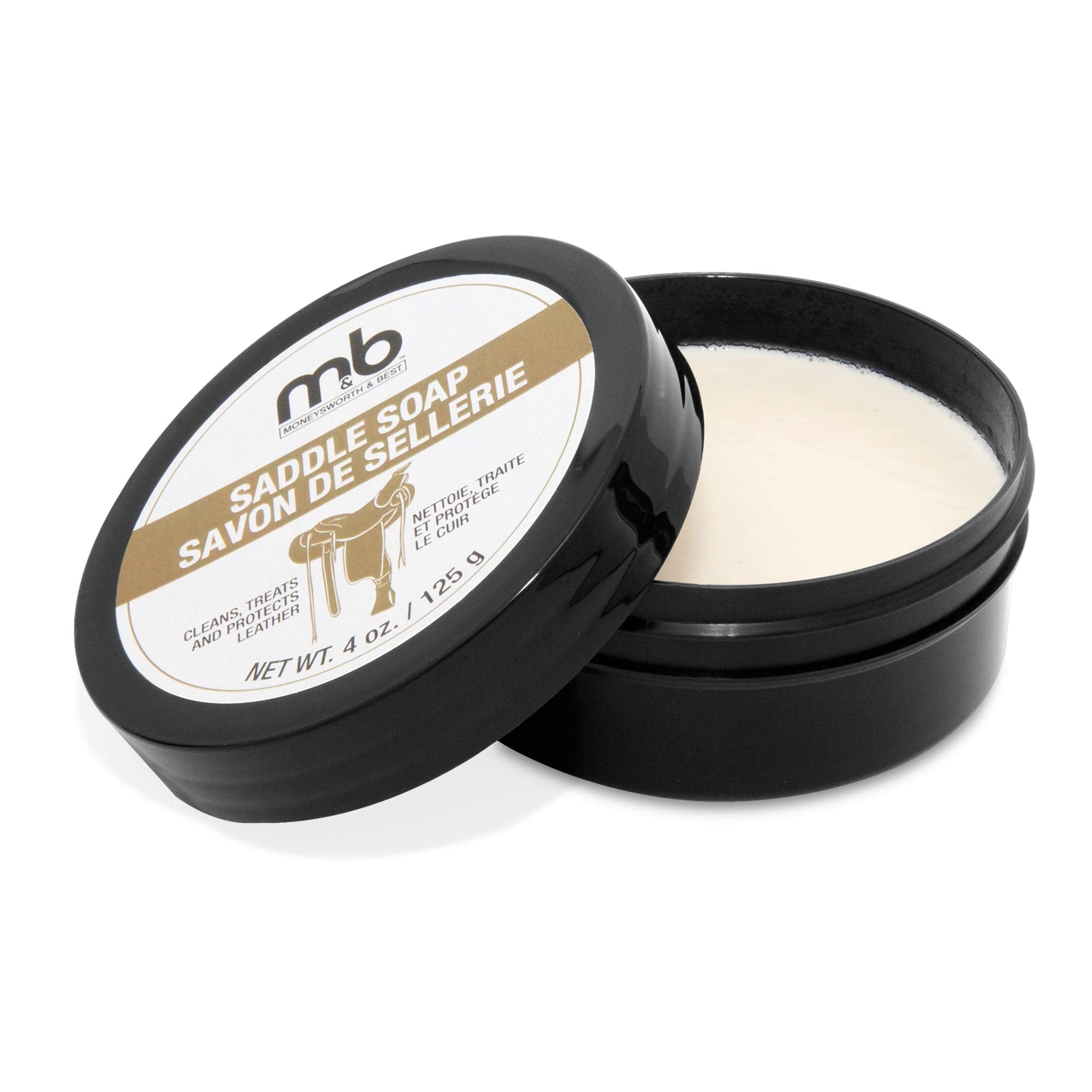 Moneysworth & Best Saddle Soap Tub, 4-Ounce