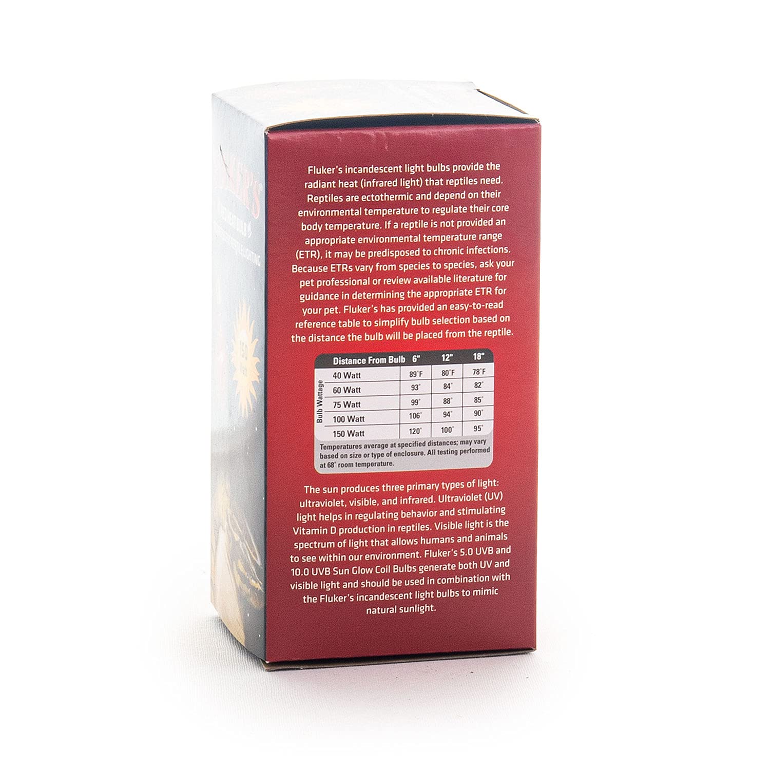 Fluker'S Red Heat Incandescent Bulb 60 Watt - Pack Of 10