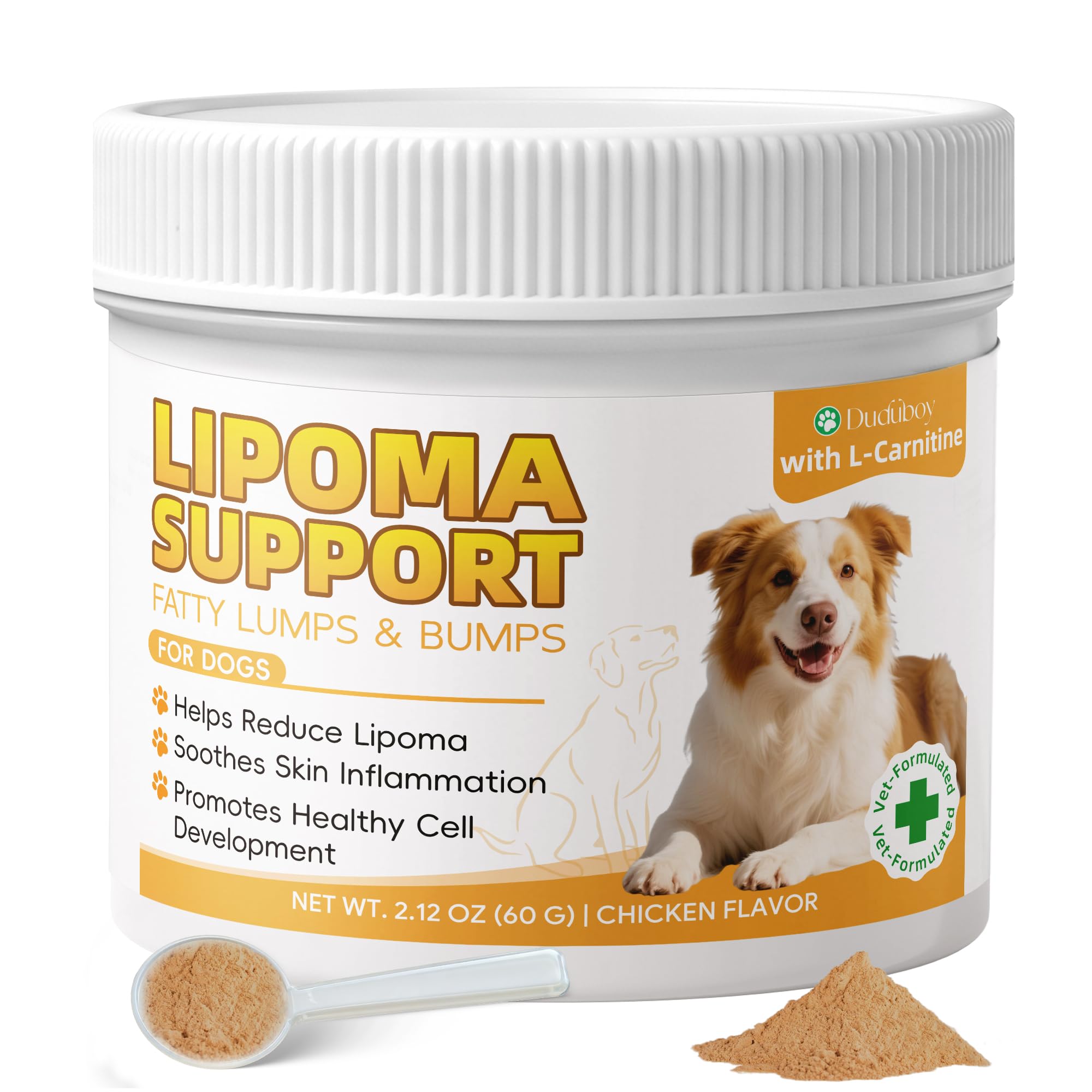 Lipoma Treatment for Dogs, Guard for Dogs Lumps and Bumps, Helps Shrink Fatty Tumors Naturally, Reduces Lipomas inDogs with L-Ca