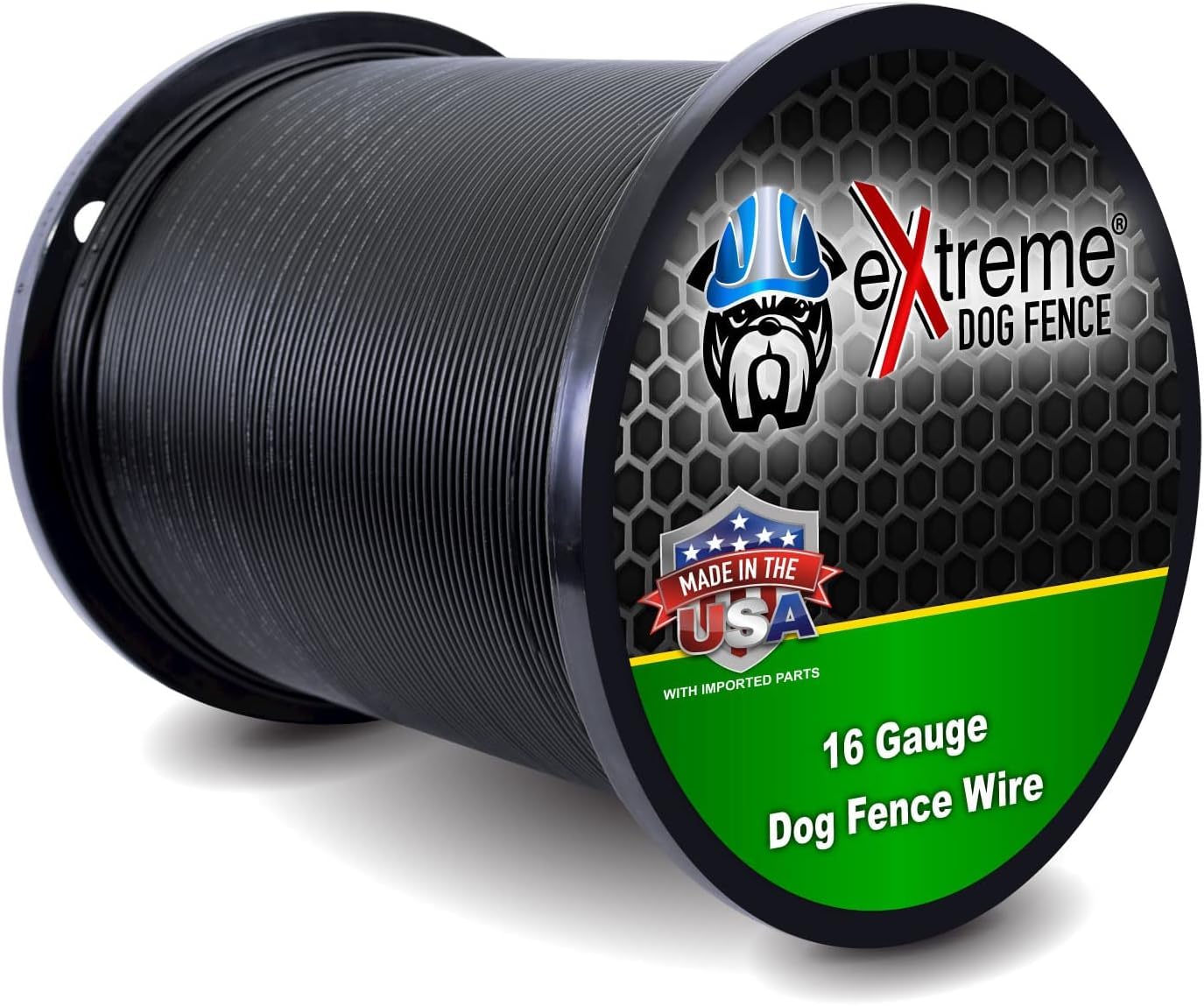 Extreme Dog Fence 16 Gauge Wire 500 Feet - Heavy Duty Pet Containment - Universally Compatible With Every In-Ground Fence System For Dogs - Dog Containment System Wire…