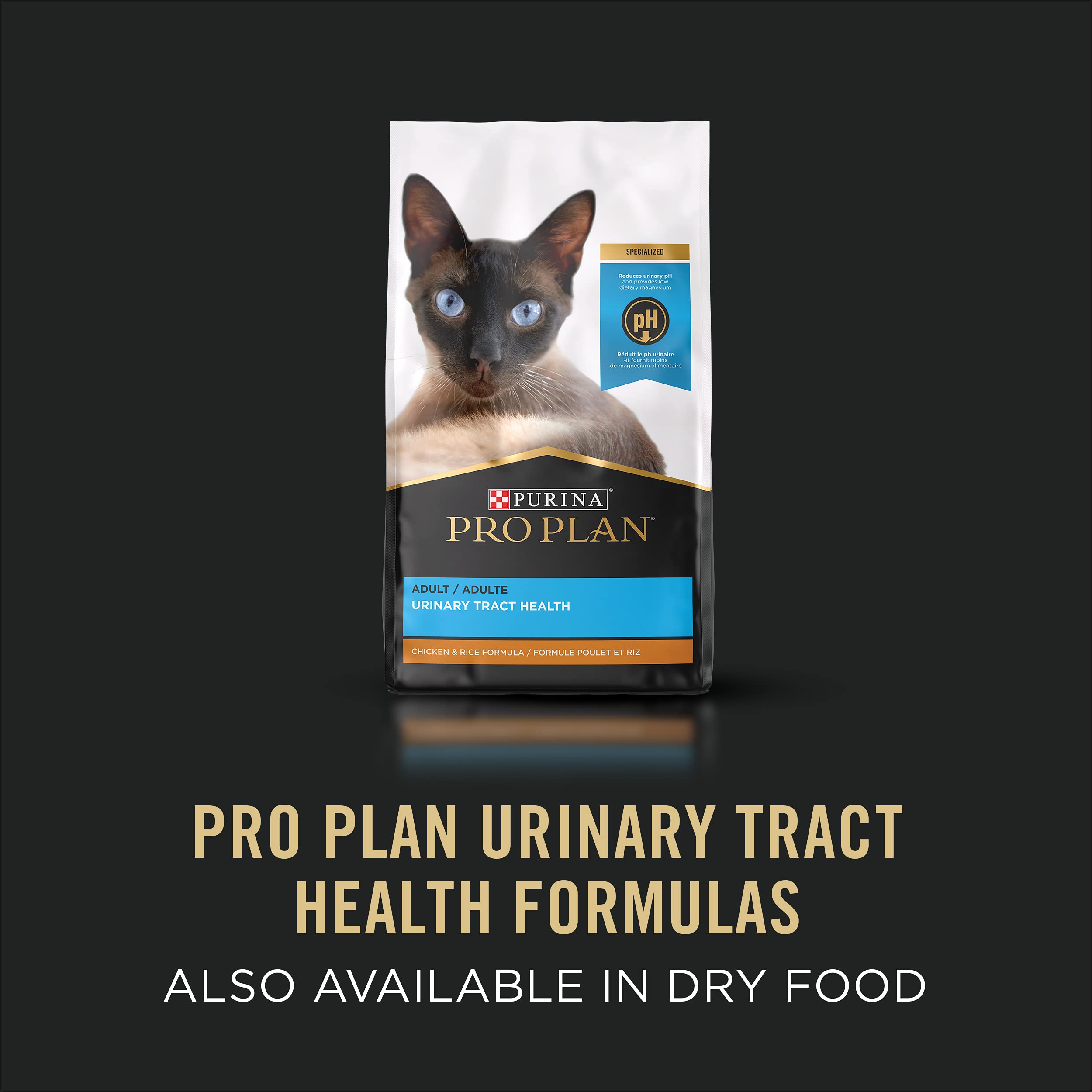 Purina Pro Plan Urinary Tract Cat Food Wet Pate, Urinary Tract Health Ocean Whitefish Entree - (Pack of 24) 5.5 oz. Cans
