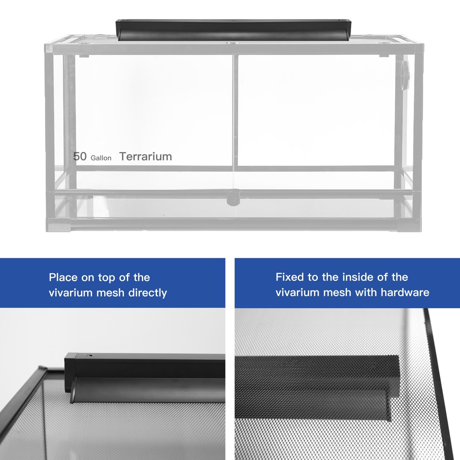 Reptiking T5 Uvb Reptile Light Tube, Uvb10.0 24W T5 Lamp Tube For Reptiles, Bearded Dragon Uvb Light, Terrarium Liner Bulb Bar F