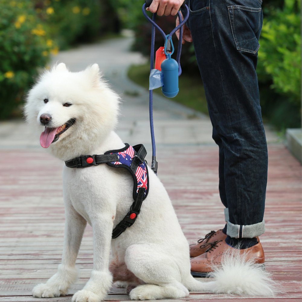 Hommp Poop Bags-Dog Waste Bags, 60 Rolls /1200 Bags Doggy Poop Bags, Unscented + 2 Dispensers