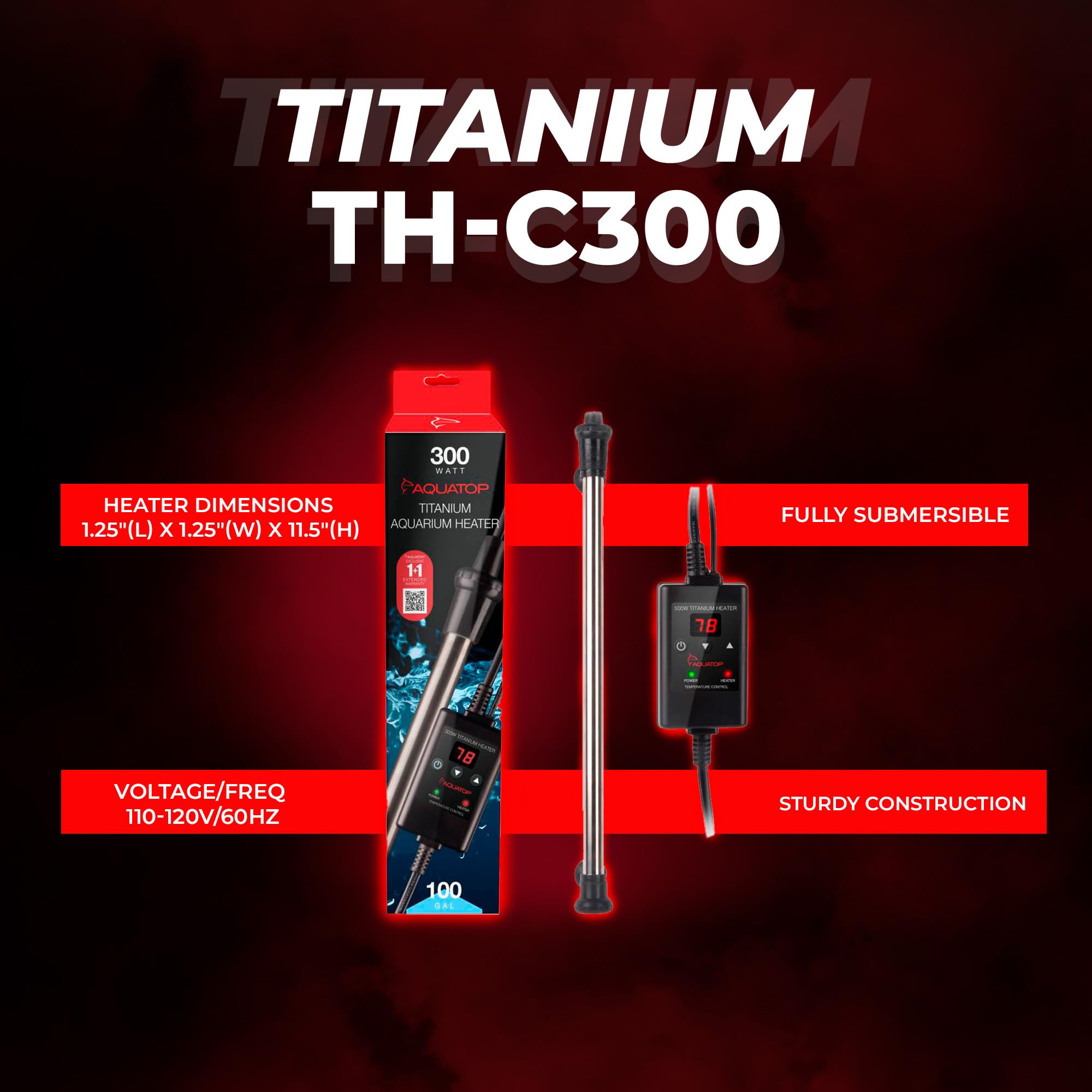 Atp Heater Titanium 300W
