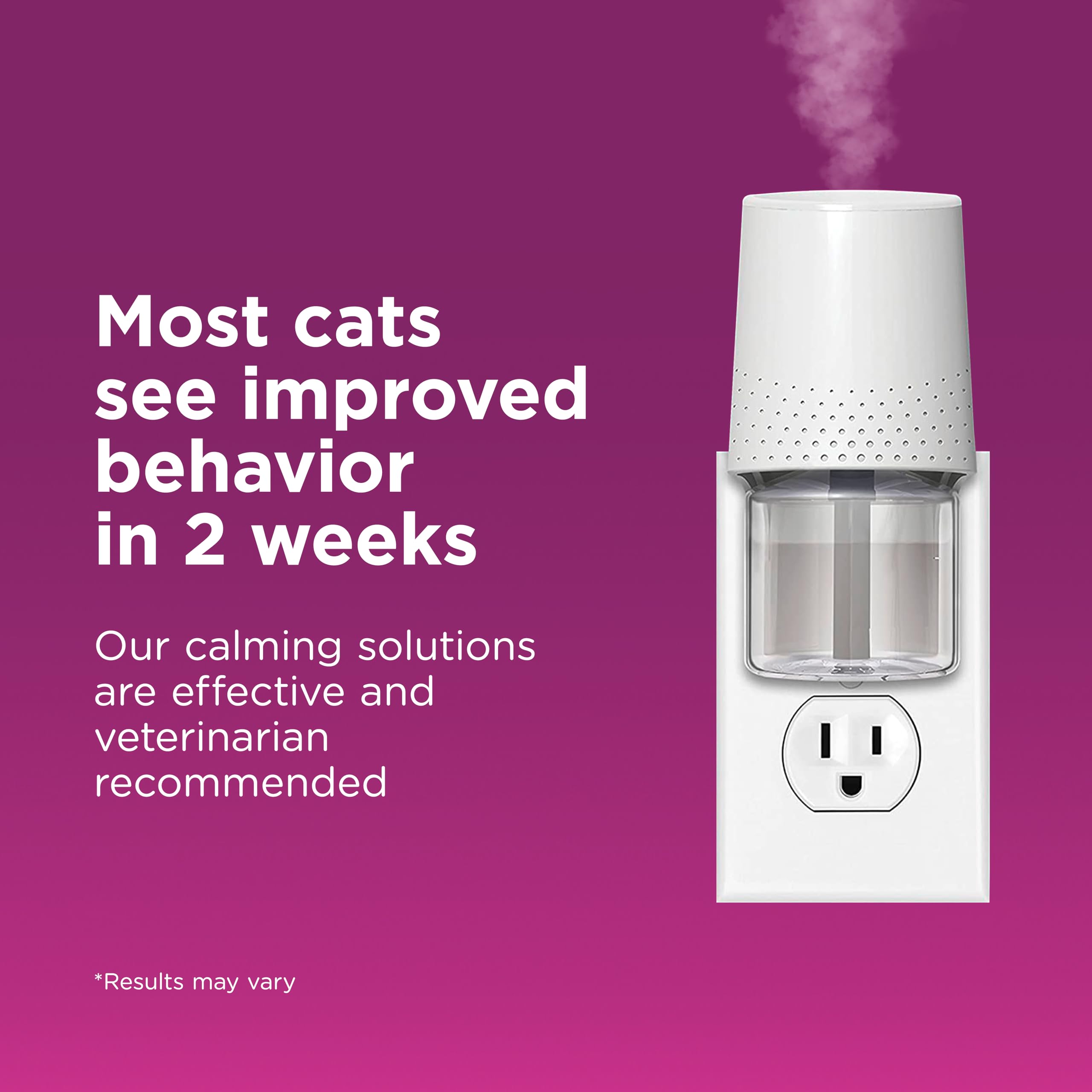 Comfort Zone 1 Refill Cat Calming Pheromone Diffuser Refill (30 Days) for a Calm Home | Veterinarian Recommended | De-Stress You