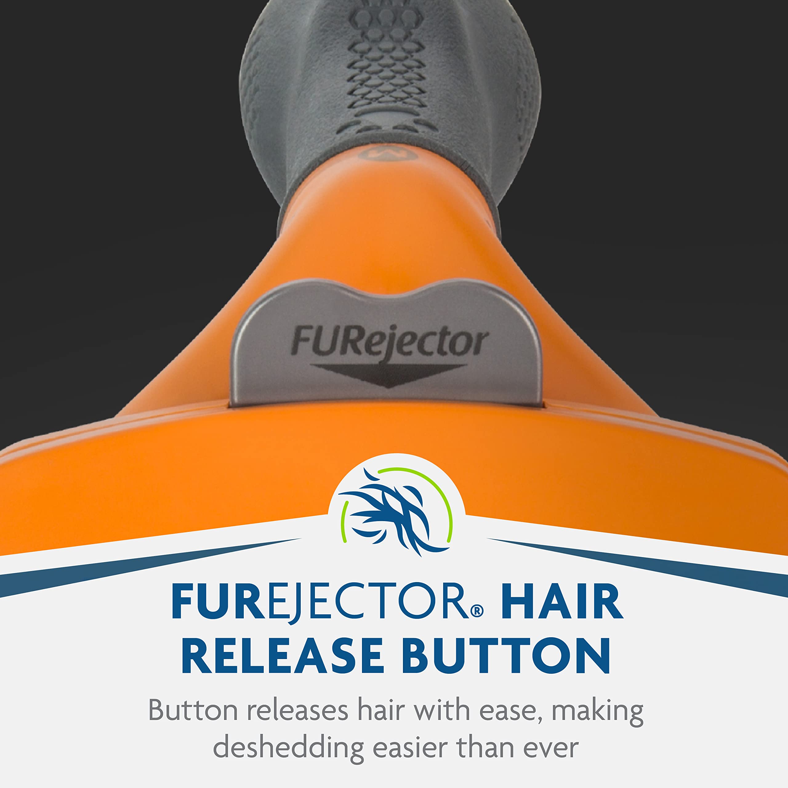 Furminator Medium Dog Undercoat Deshedding Tool, Short Hair, Reduces Loose Hair From Shedding