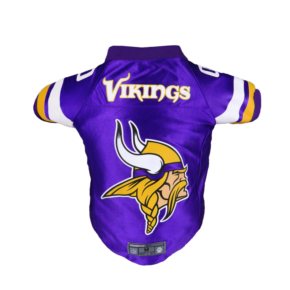 Littlearth Unisex-Adult Nfl Minnesota Vikings Premium Pet Jersey, Team Color, Small