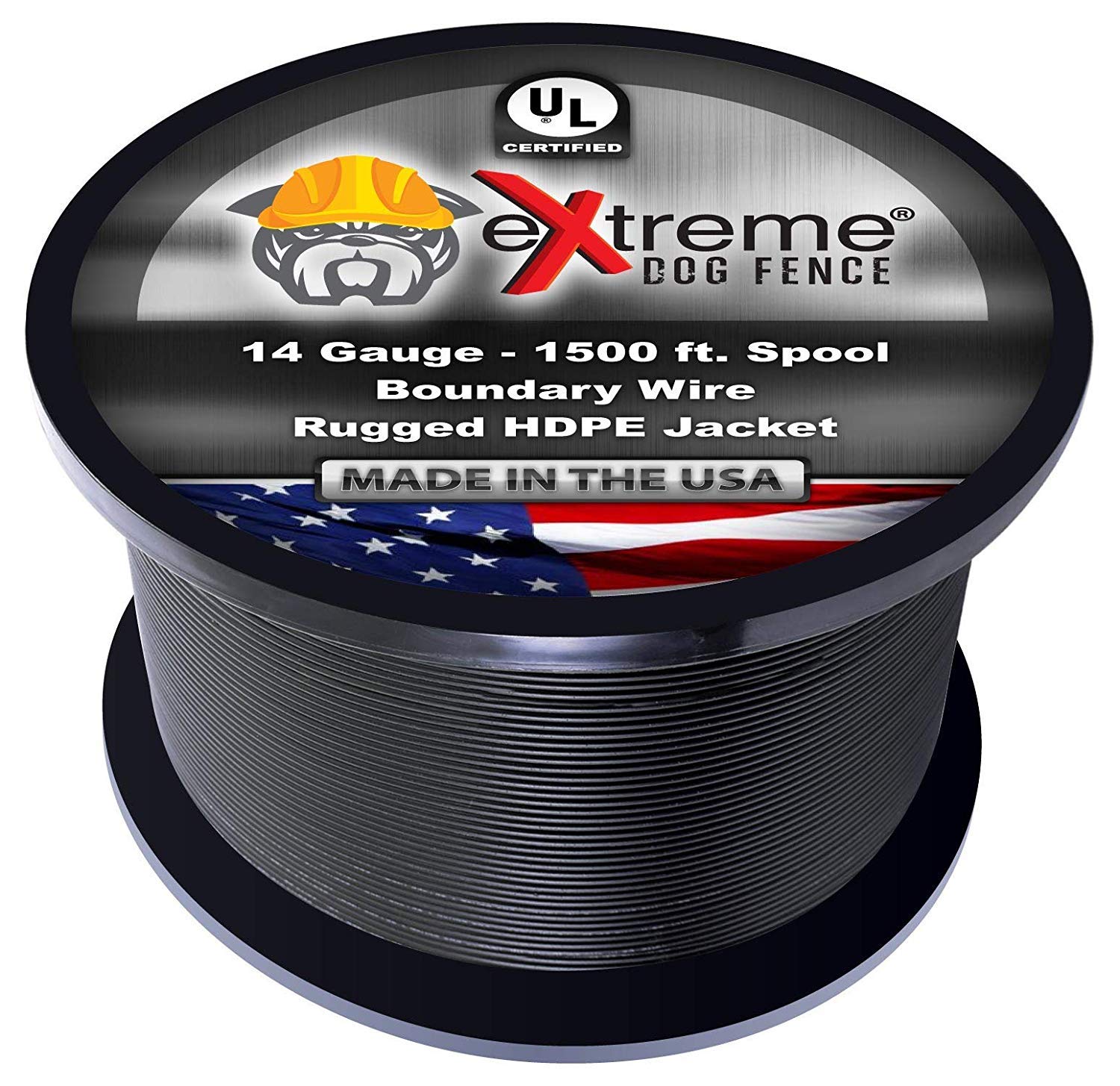 Universally Compatible Underground Fence Wire - 1500 Feet Of 14 Gauge Boundary Wire For All Models Of In-Ground Electric Dog Fen