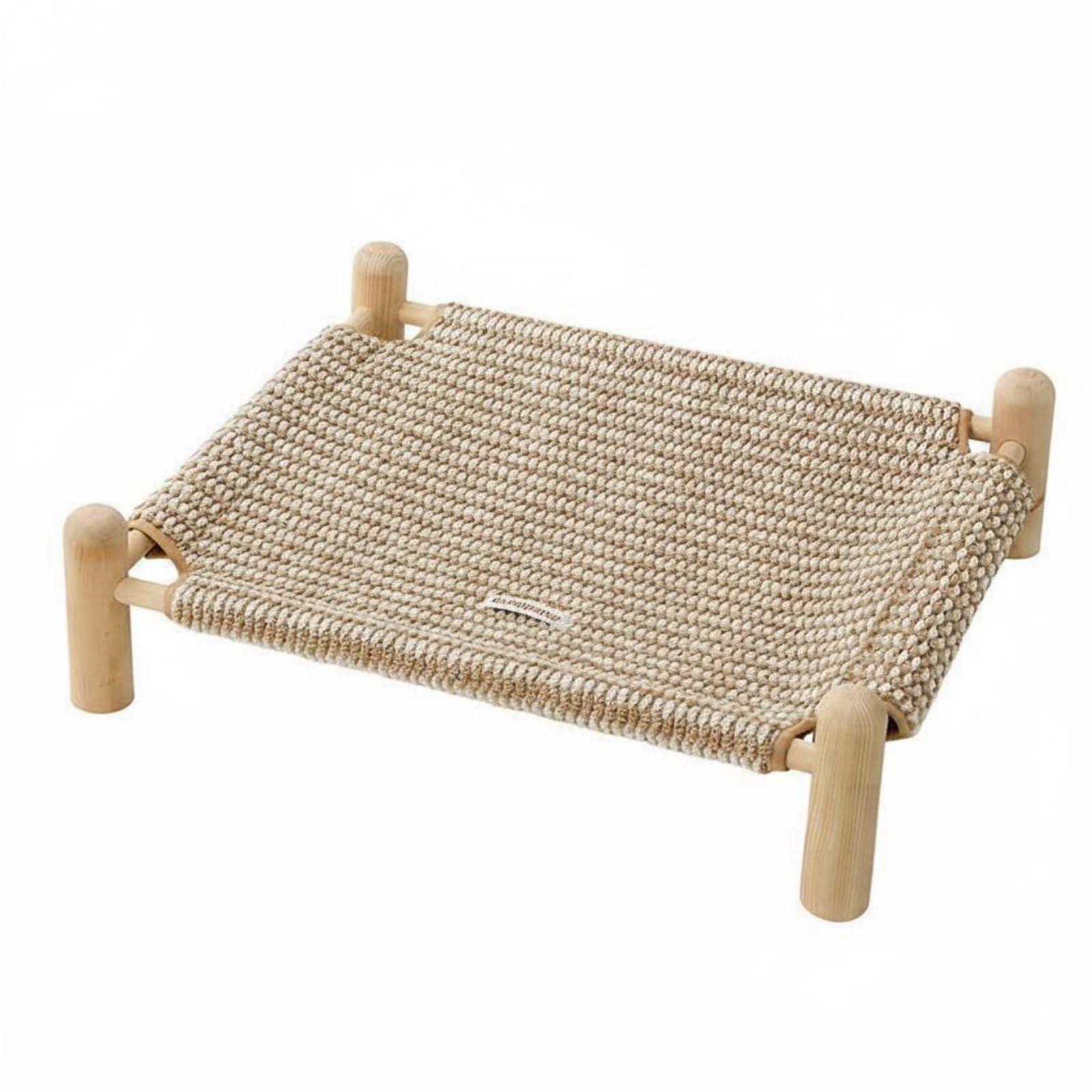 YearRound Washable Raised Dog Bed Removable Cover Washable Dog Cot Easy Clean Raised Pet Cot Sturdy for Medium Dogs, Summer, In