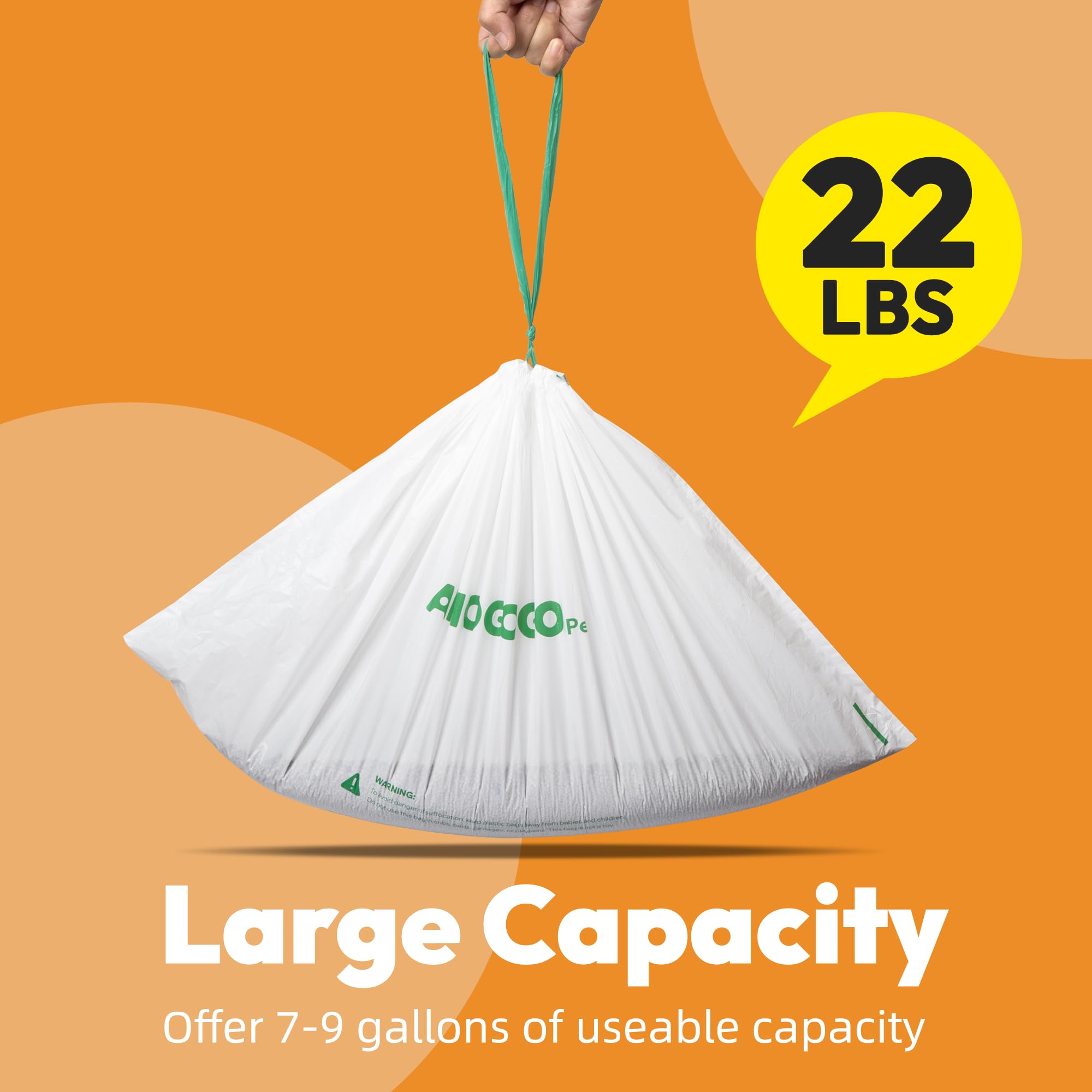 Amogogopet 50 Pack Litter Box Liner Bags, Compatible With Petkit Pura Max & X, Self-Cleaning Cat Litter Box Replacement Waste Ba