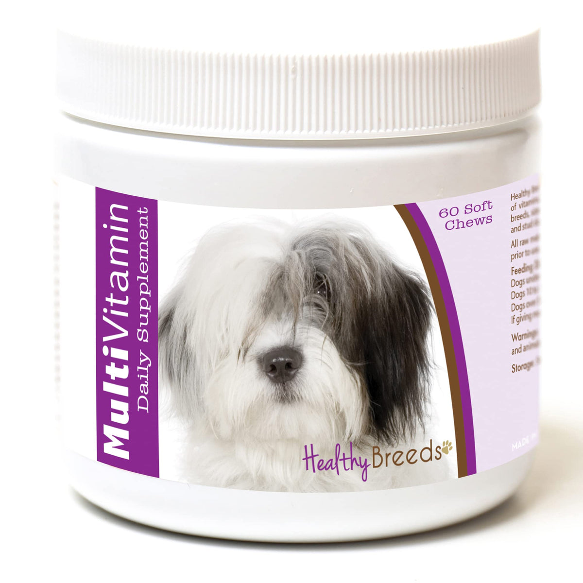 Healthy Breeds Old English Sheepdog Multi-Vitamin Soft Chews 60 Count