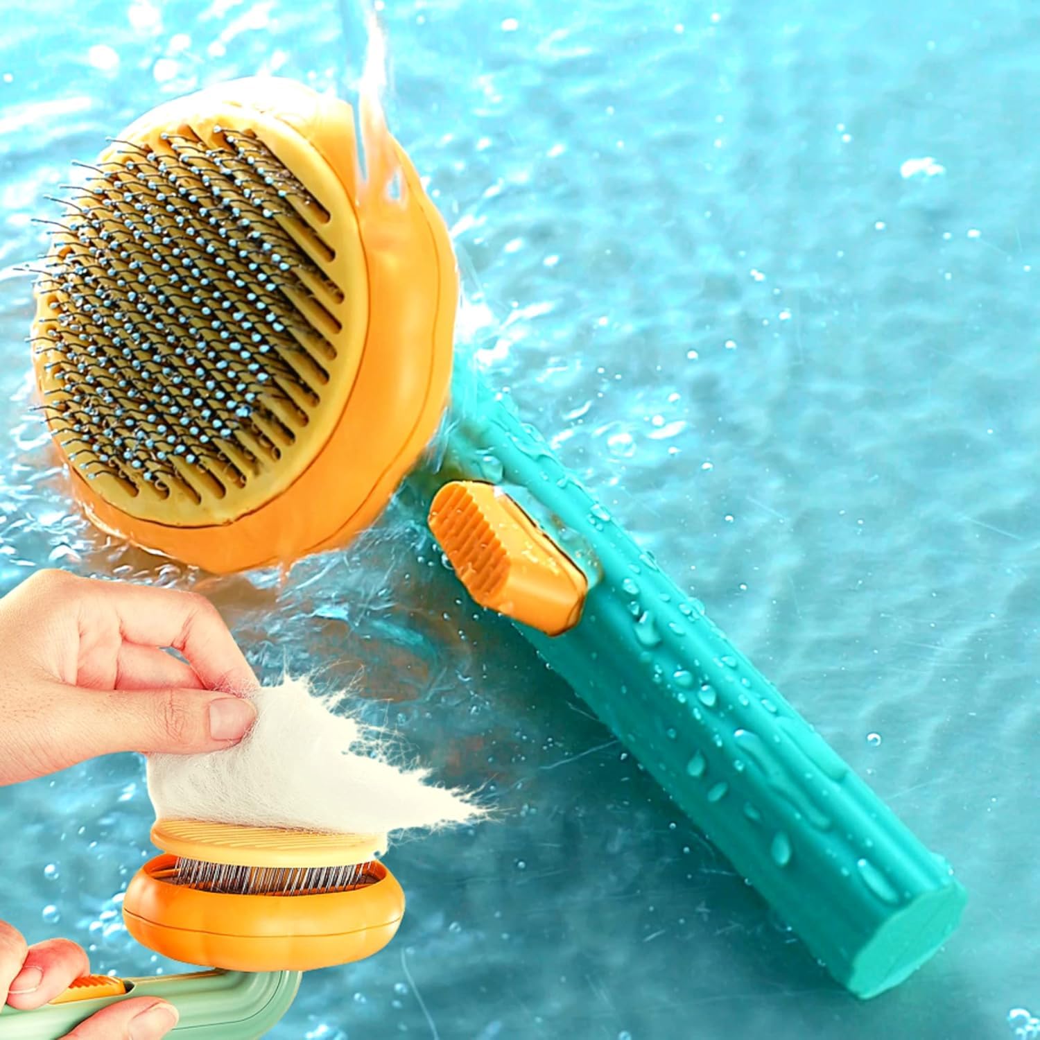 2 In 1 Pet Brush, Grooming And Deshedding Tool For Pets