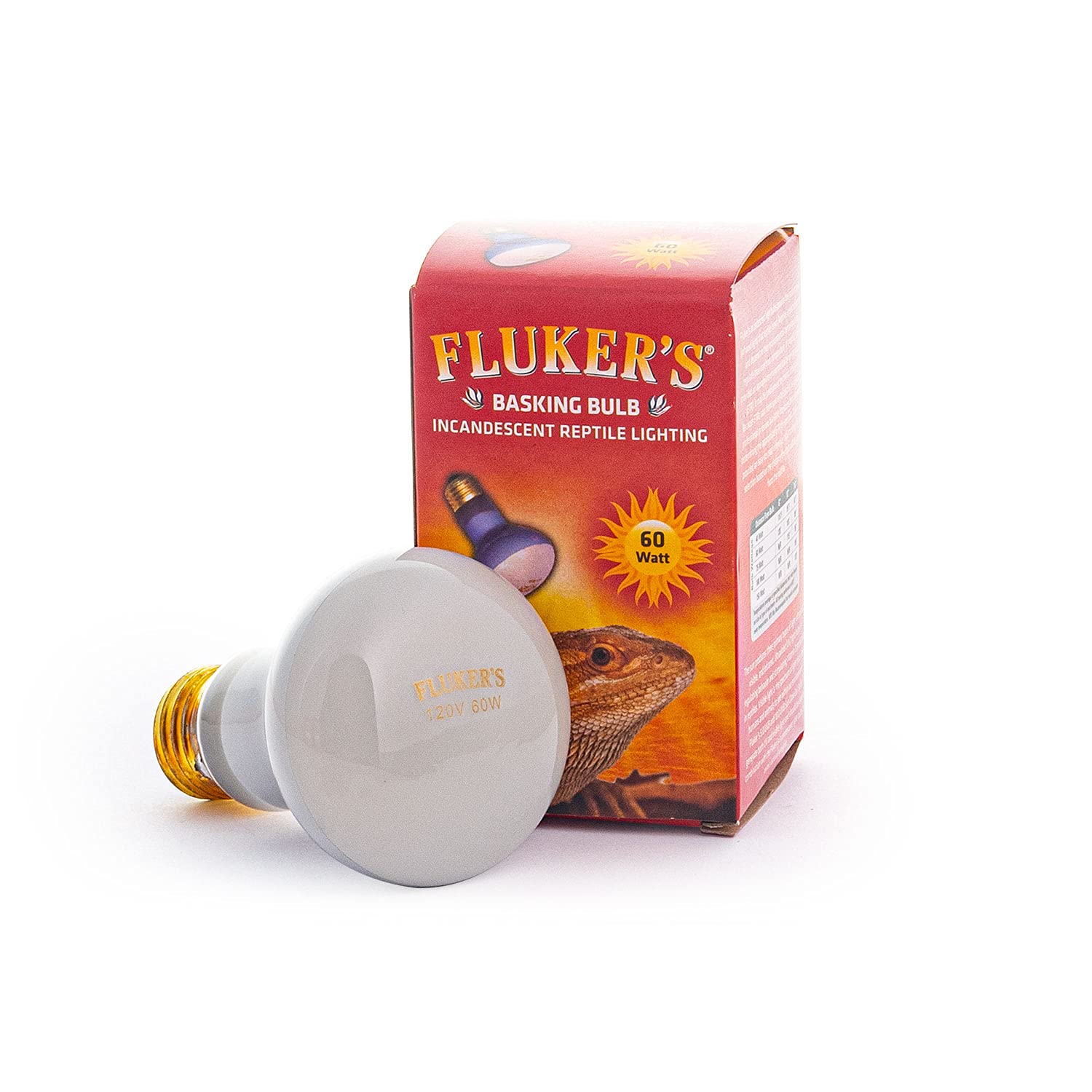Fluker'S Incandescent Basking Spotlight Bulbs For Reptiles Tanks, Reptile Heat Lamp Bulbs For Infrared Light, 75-Watt