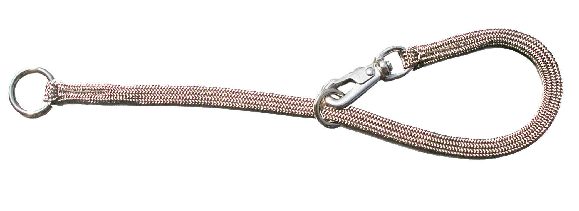 Resco Professional Braided Nylon Snap Choke Collar For Dogs, 22', Fawn