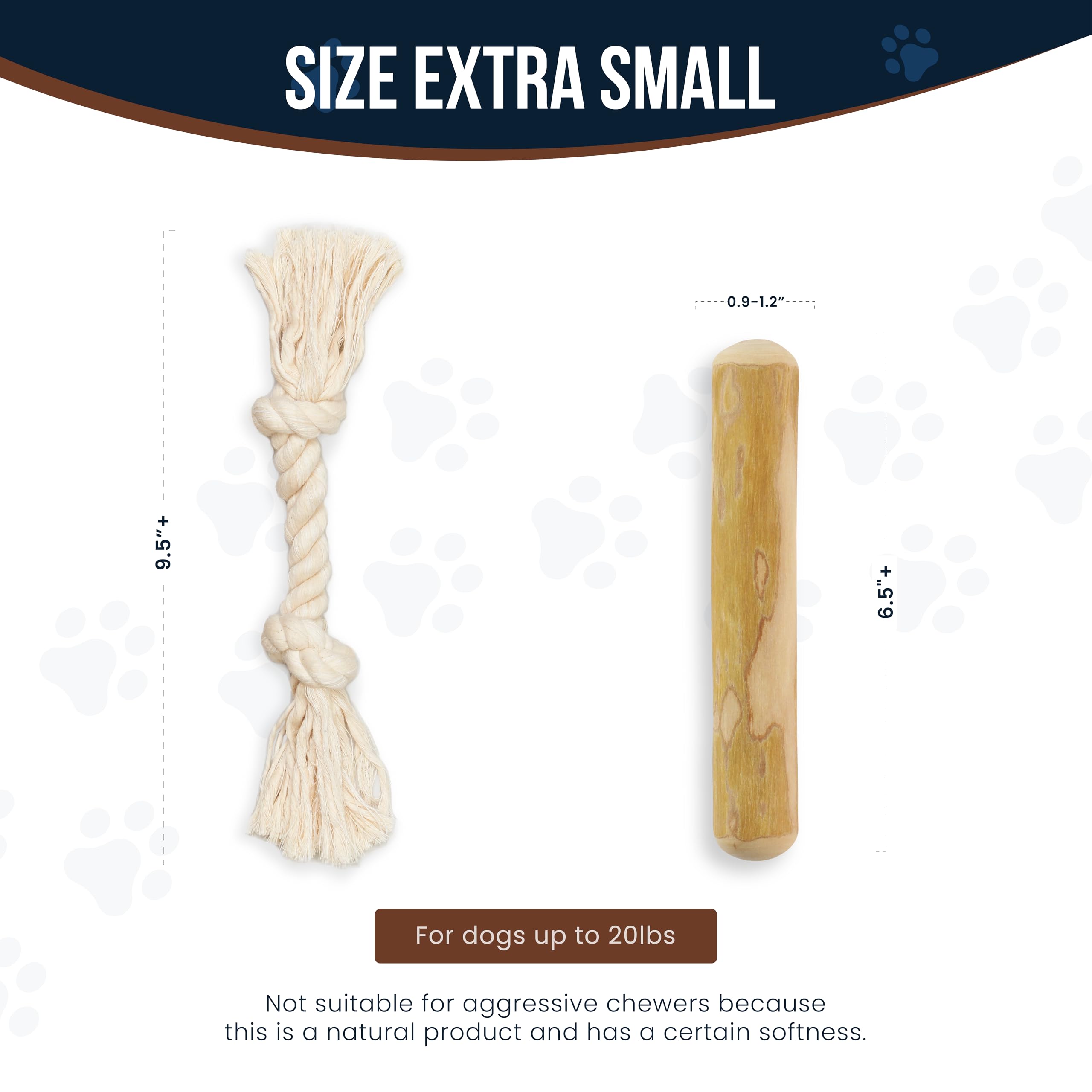 Gowgow Coffee Dog Wood Chew Stick - Real Chew Toy For Dogs - 100% Natural Puppy Chew Toys For Teething, Organic Wood Stick Helps
