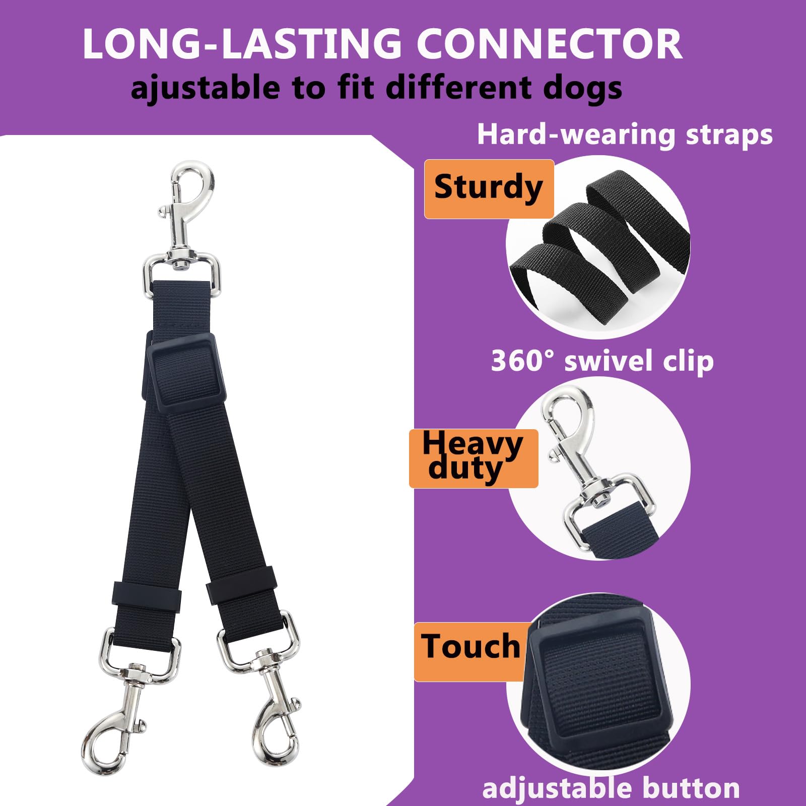 Pet Dog Grooming Belly Straps - Pet Dog Grooming Loops 2 Wide Purple Groomer Belly Support Band Waterproof Strong Pvc Belly Lo