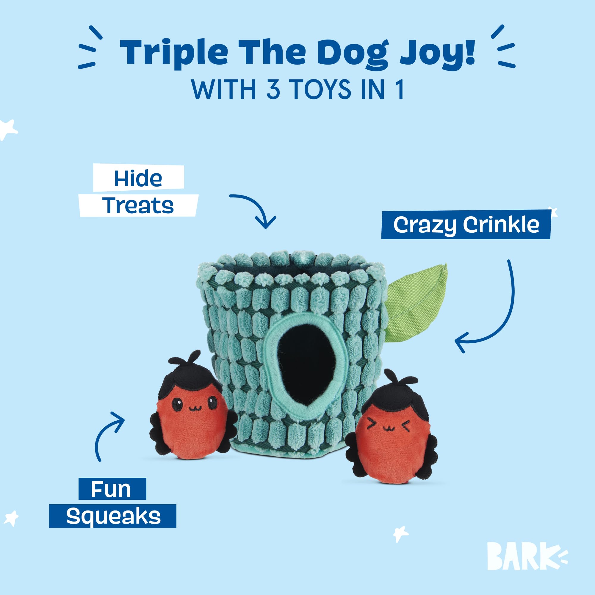 Barkbox Bao & Bab Plush Toy, Multi-Part Fun For And Perfect For Interactive Playtime, X-Small Breeds