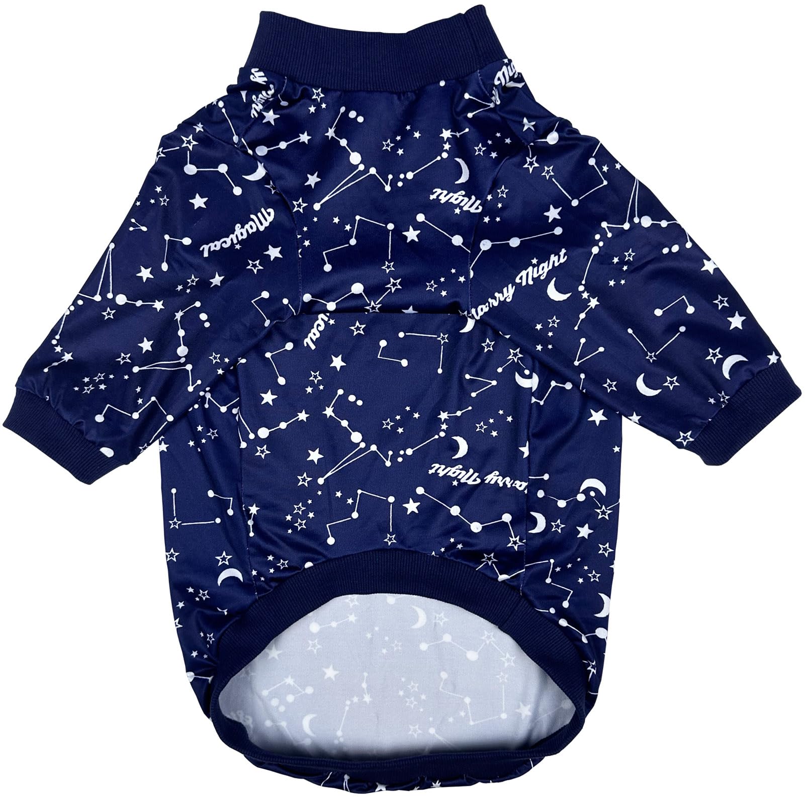 D.E.E Large Dog Shirts Unicorn Galaxy Pattern Printed Dog Shirts For Large Dogs Big Dog Clothes Dog Tank Top Stretchy (Galaxydar