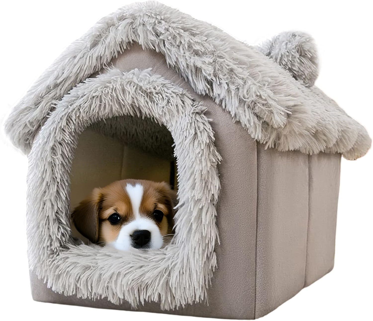 Dog Houses Soft Indoor Enclosed Tent Huts Warm Cave Dog Kennel House Type Winter Warm Small Dog Teddy Four Seasons Universal Rem