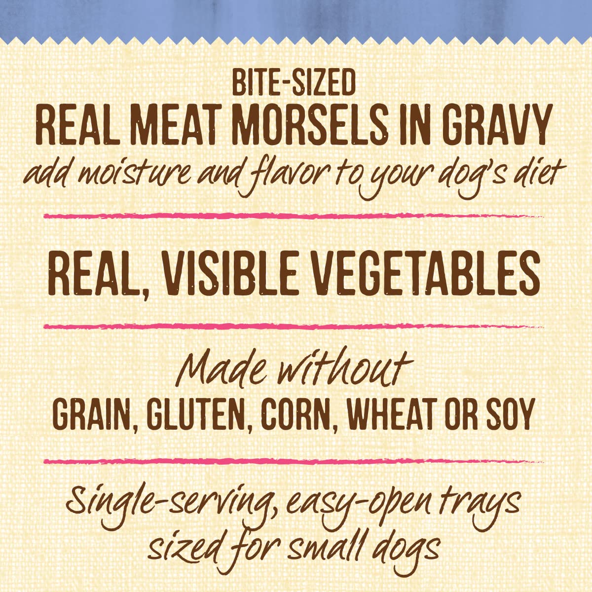 Merrick Lil Plates Grain Free Natural Wet Dog Food For Small Breed Puppies, Pint-Sized Puppy Plate In Gravy - (Pack of 12) 3.5 o