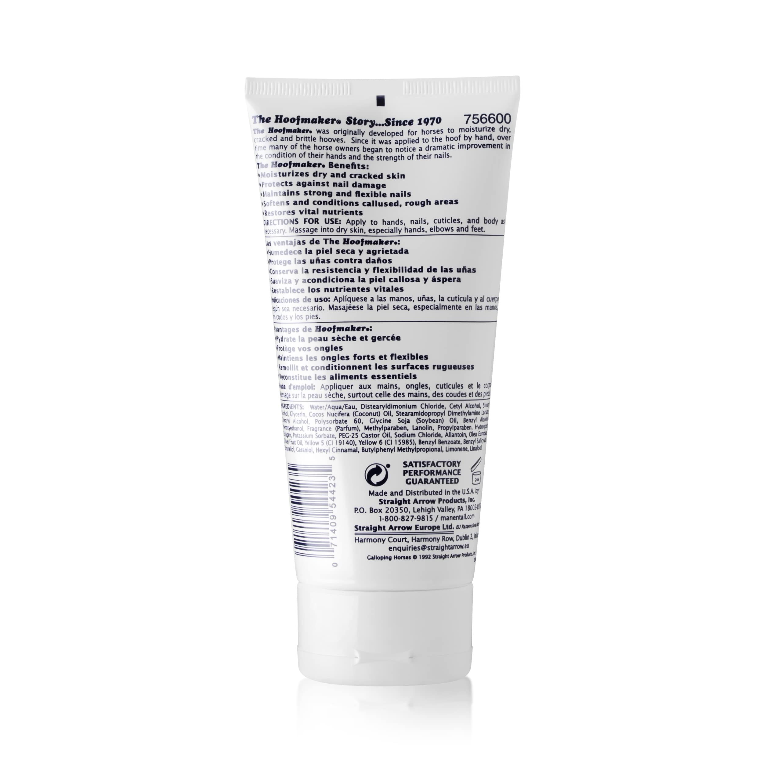 Mane n Tail Hoofmaker Hand & Nail Therapy Lotion 6 Ounce Tube
