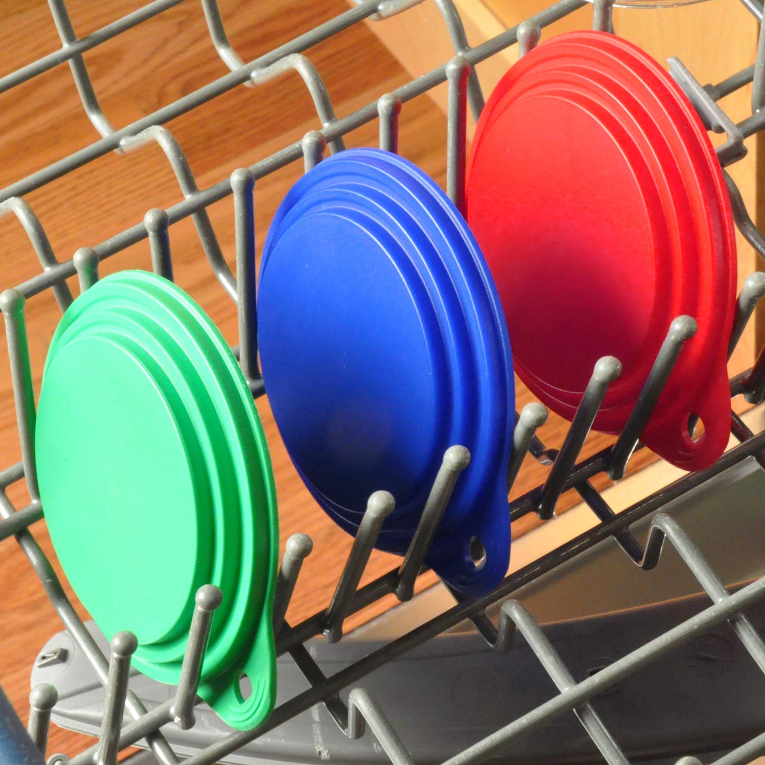 Keep Your Dog and Cat Food Fresh - Pet Food Can Cover Lids - Made in USA, Sold by Vets - Fits Small, Medium and Large Cans - BPA