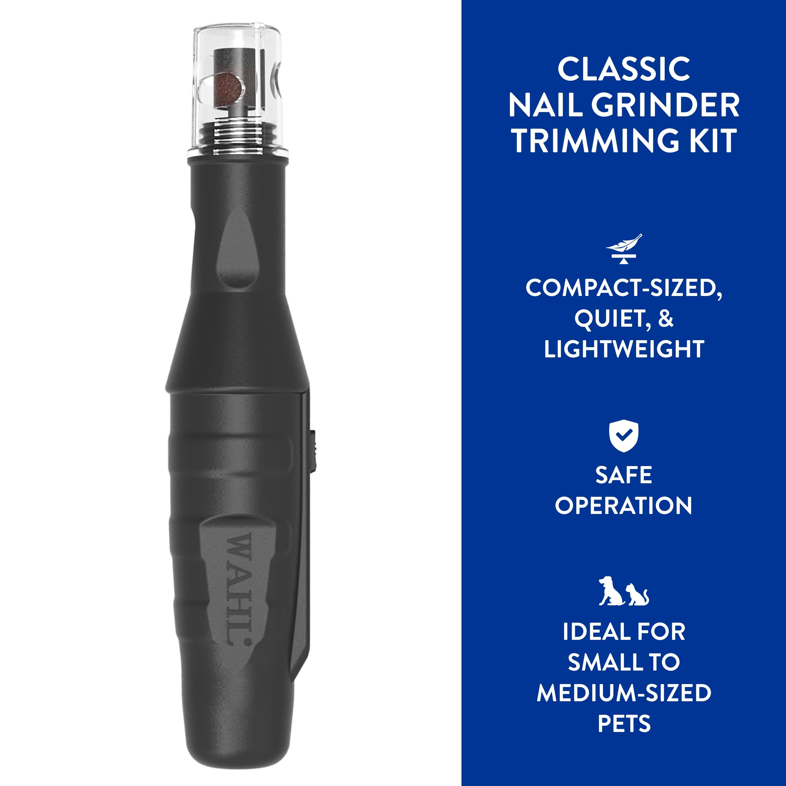 Wahl Professional Animal Pet, Dog, And Cat Classic Nail Grinder Trimming Kit (5971)