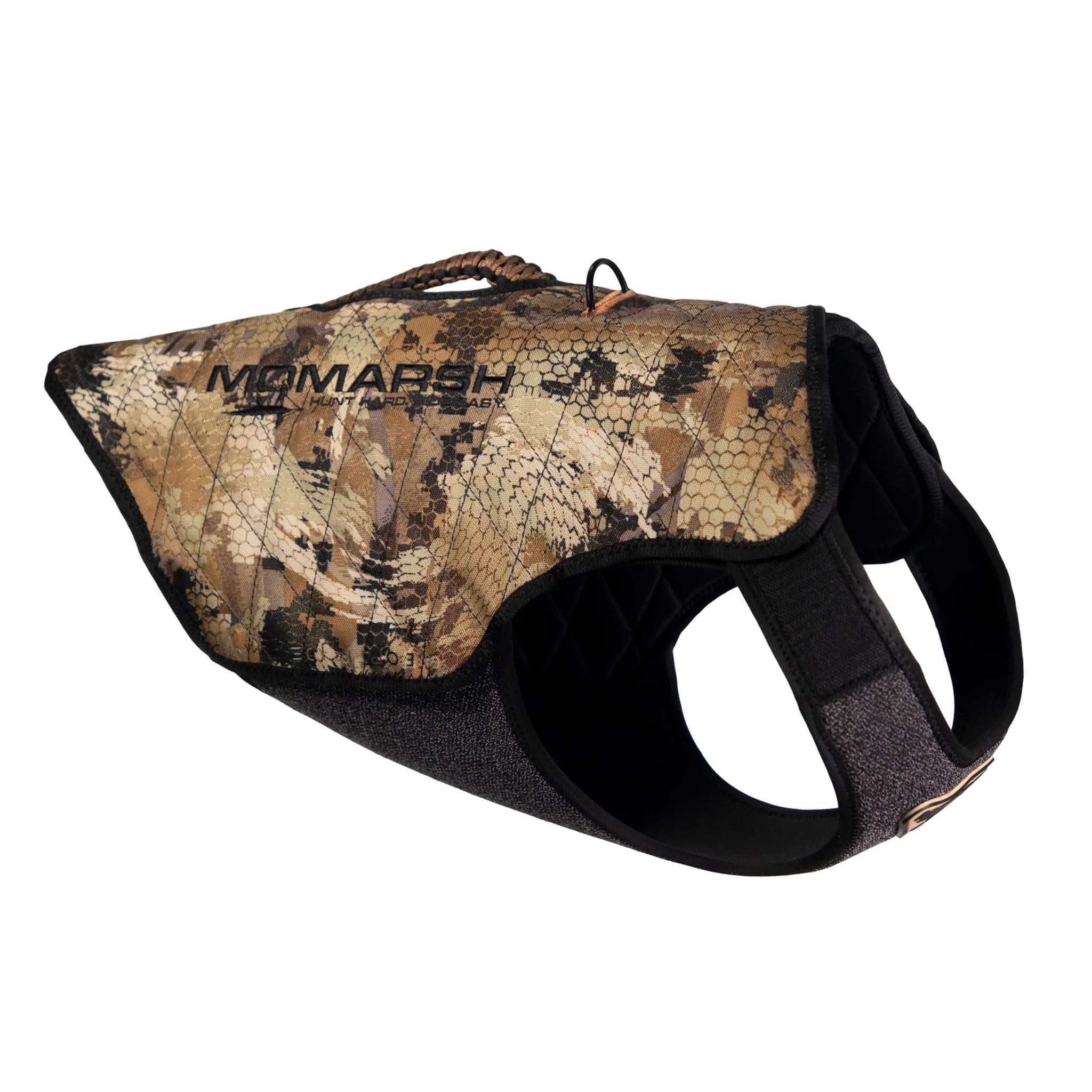 Momarsh Adjustable Dog Vest | Universal Neoprene Sporting Dog Vest For Waterfowl Hunting, & Water Training | Perfect Pet Vest Retains Heat In Cold & Wet Conditions, Optifade Marsh