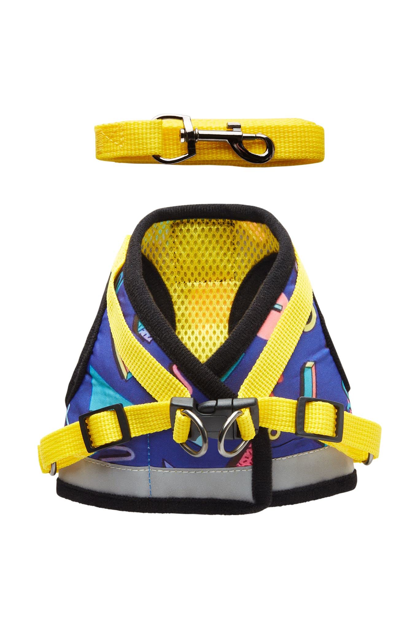 Travel Cat Harness And Leash Set - Adjustable Comfort Fit Mesh Vest Harnesses With Reflective Strap - Snug Fit Harness For Cats, Kitten For Outdoor Walking (90S Cat, X-Small,Kittens Only)