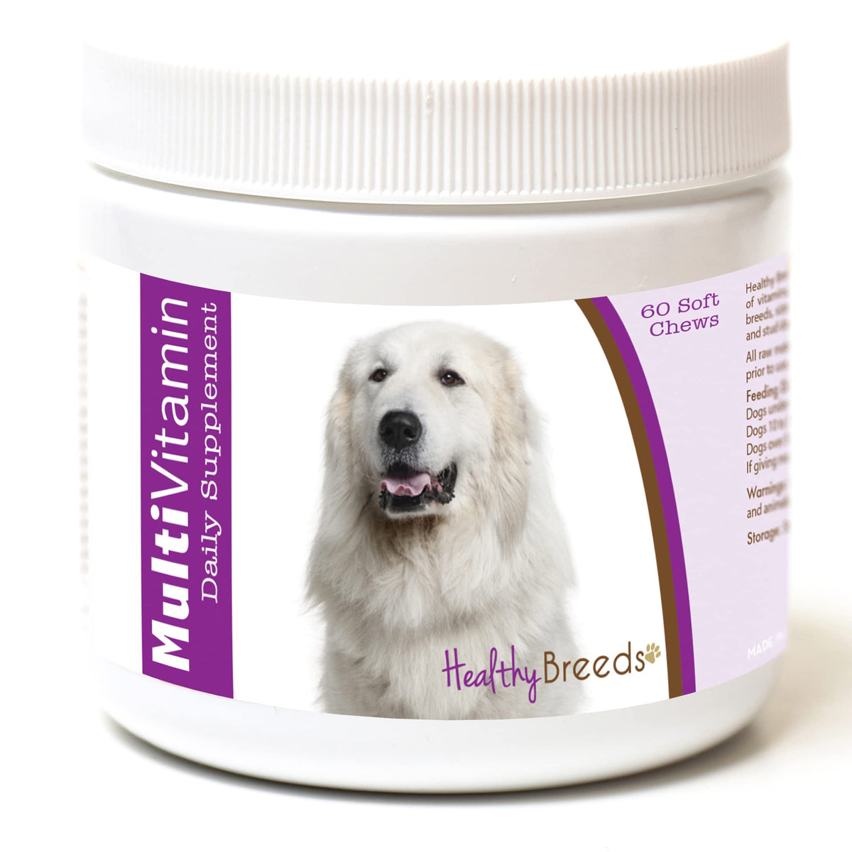 Healthy Breeds Great Pyrenees Multi-Vitamin Soft Chews 60 Count