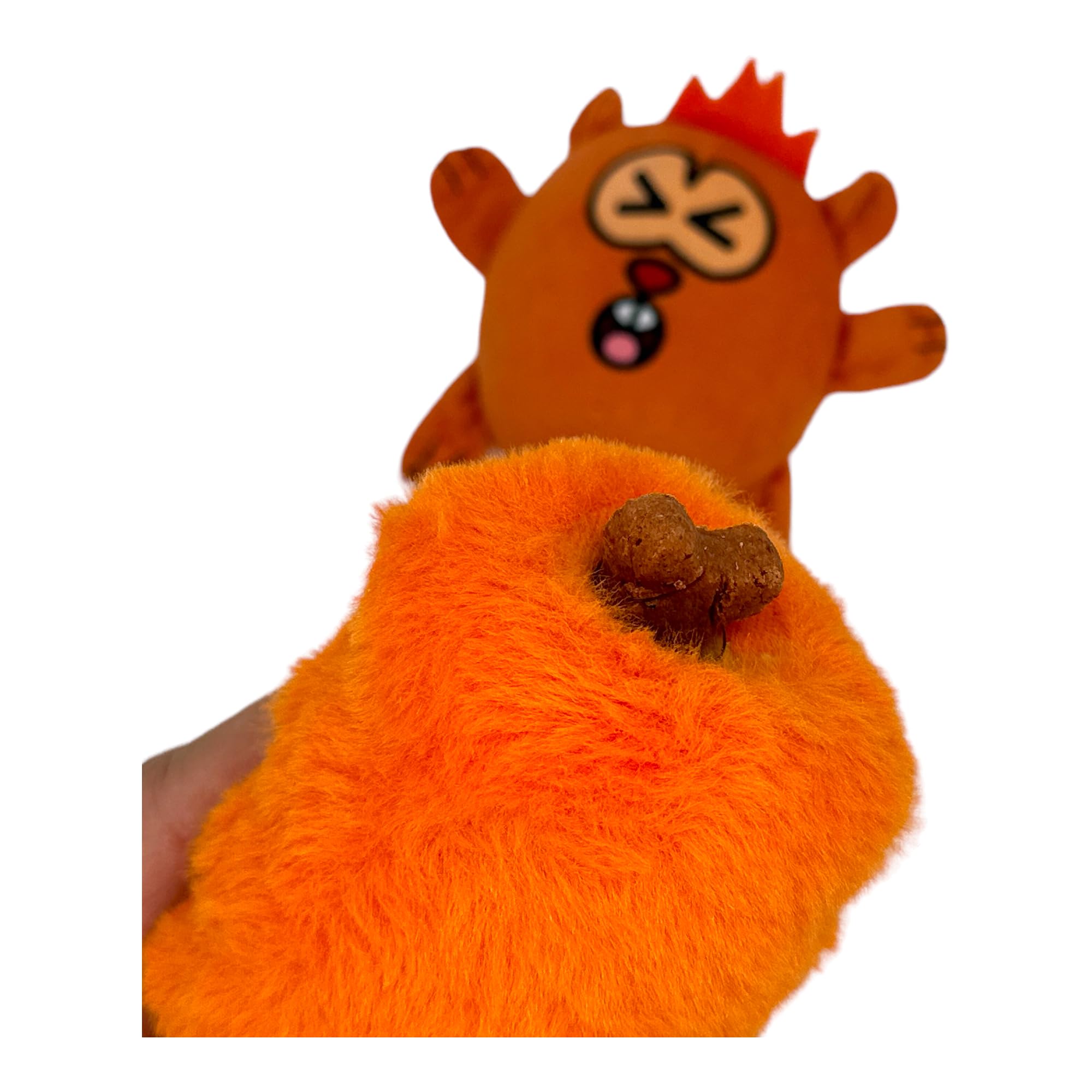 Squirrel Dog Toy Funny Cute Tiny Squirrel Stuffed Chew Toy With Reattachable Tail And Hidden Treat Compartments - Rip And Reveal