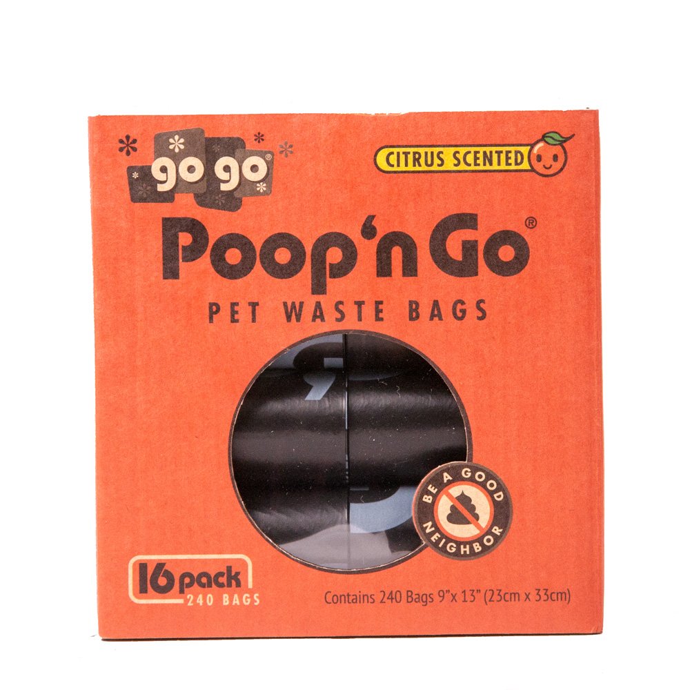 Poop N Go® Dog Poop Bags (16 Roll Pack)