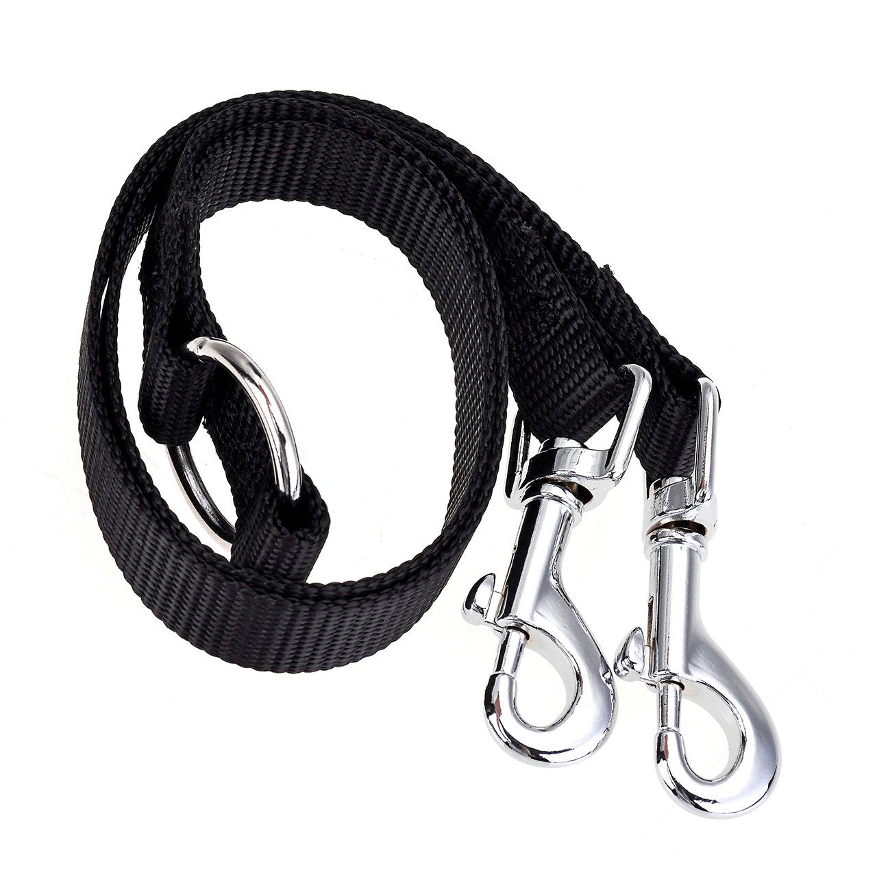 Cozycabin Dual Durable Dog Leash Strap No-Tangle For 2 Dogs Cats Small Pets For Walking Running And Training