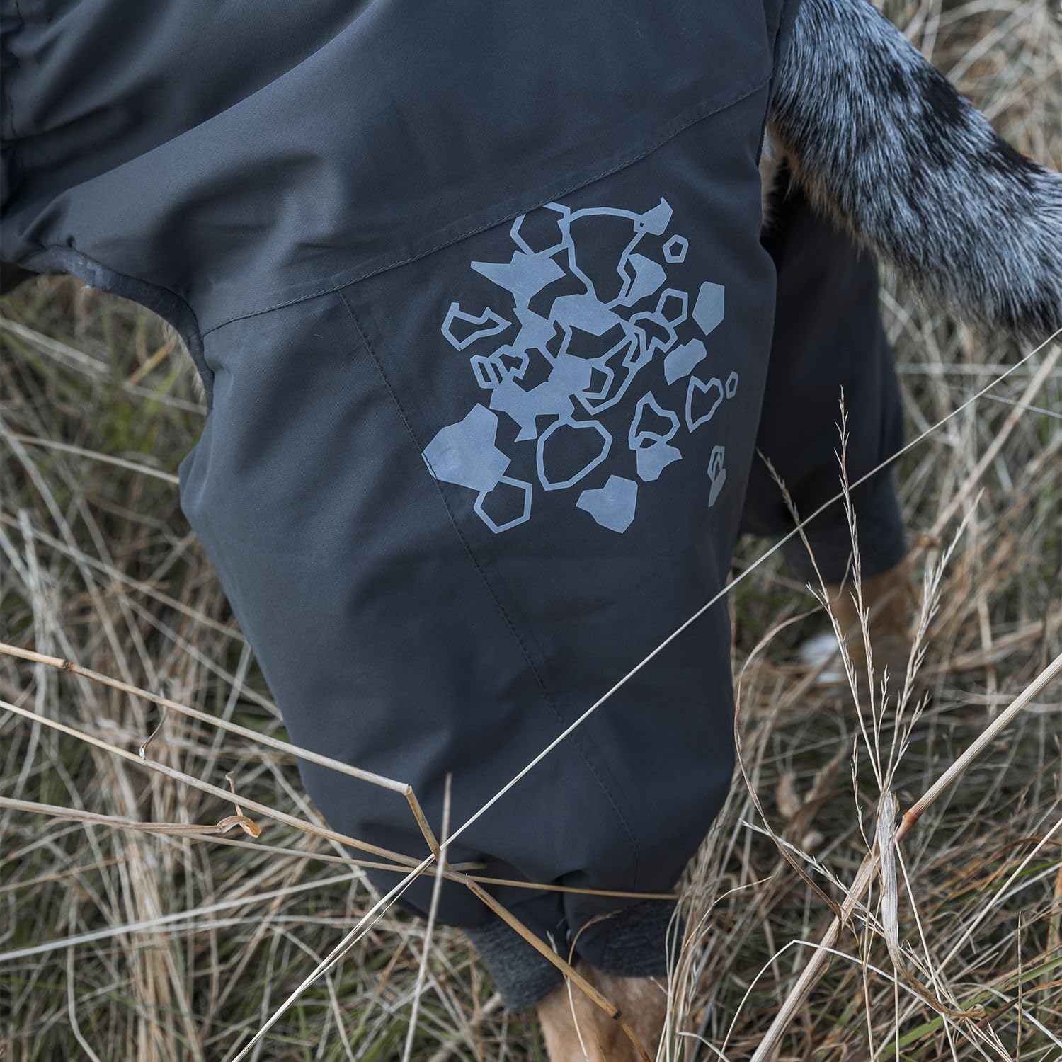 Hurtta Extreme Overall Dog Snowsuit, BlackBerry, Size 26M, 100% PES Material