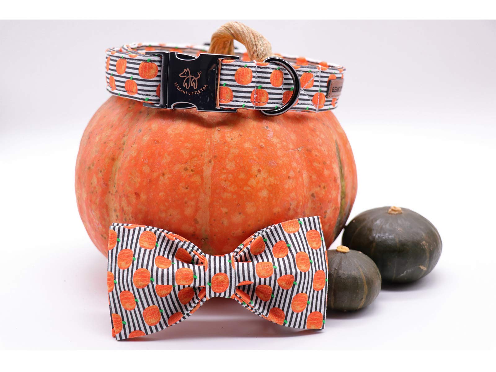 Elegant Little Tail Dog Collar With Bow, Soft&Comfy Bowtie Dog Collar, Adjustable Pet Gift Collars For Small Medium Large Dogs