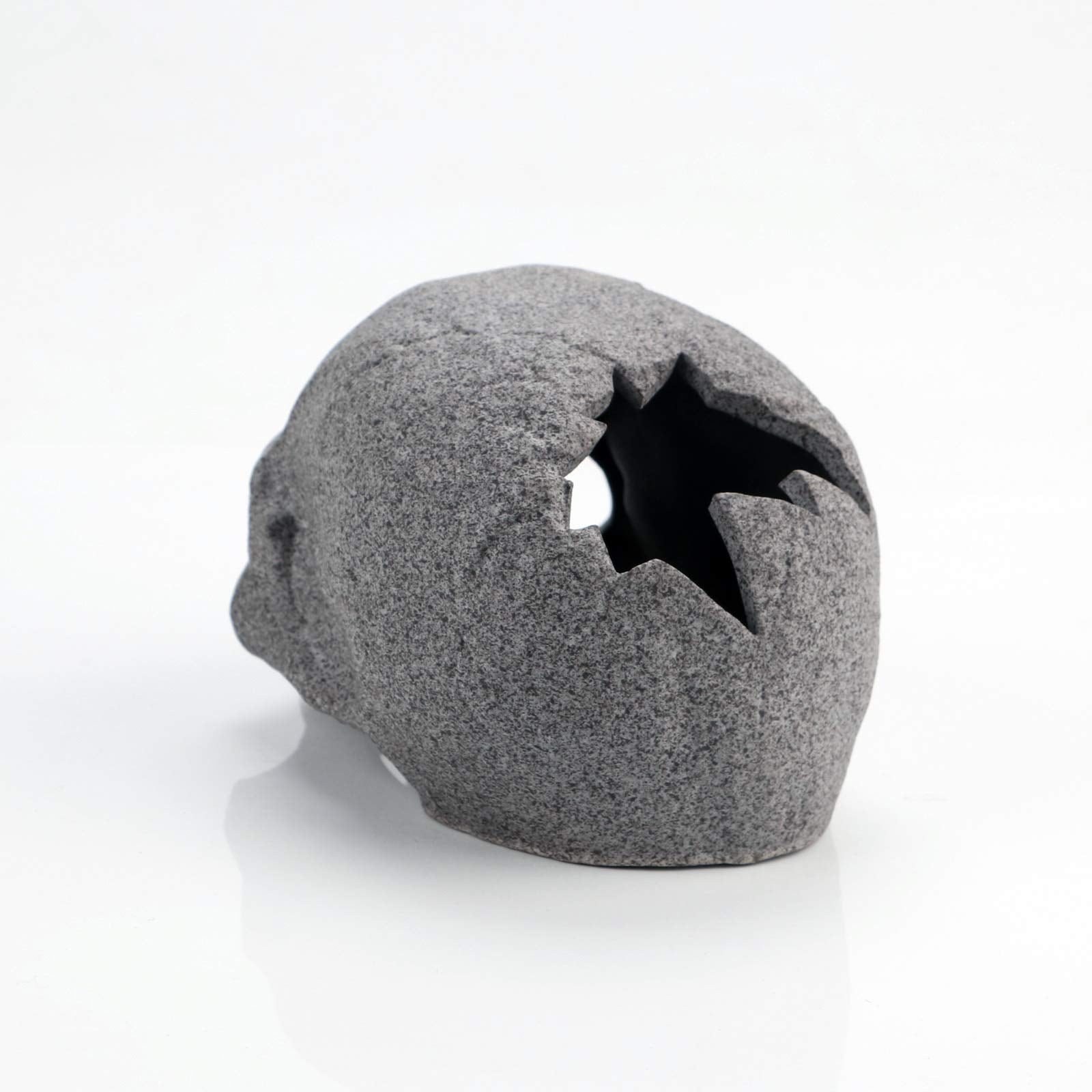 Aquarium Decorations Rock, Ceramic Shelters - Shrimp Habitat, Breeding Tube, Hiding cave, Stackable Fish Tank Decor Cave for Hid