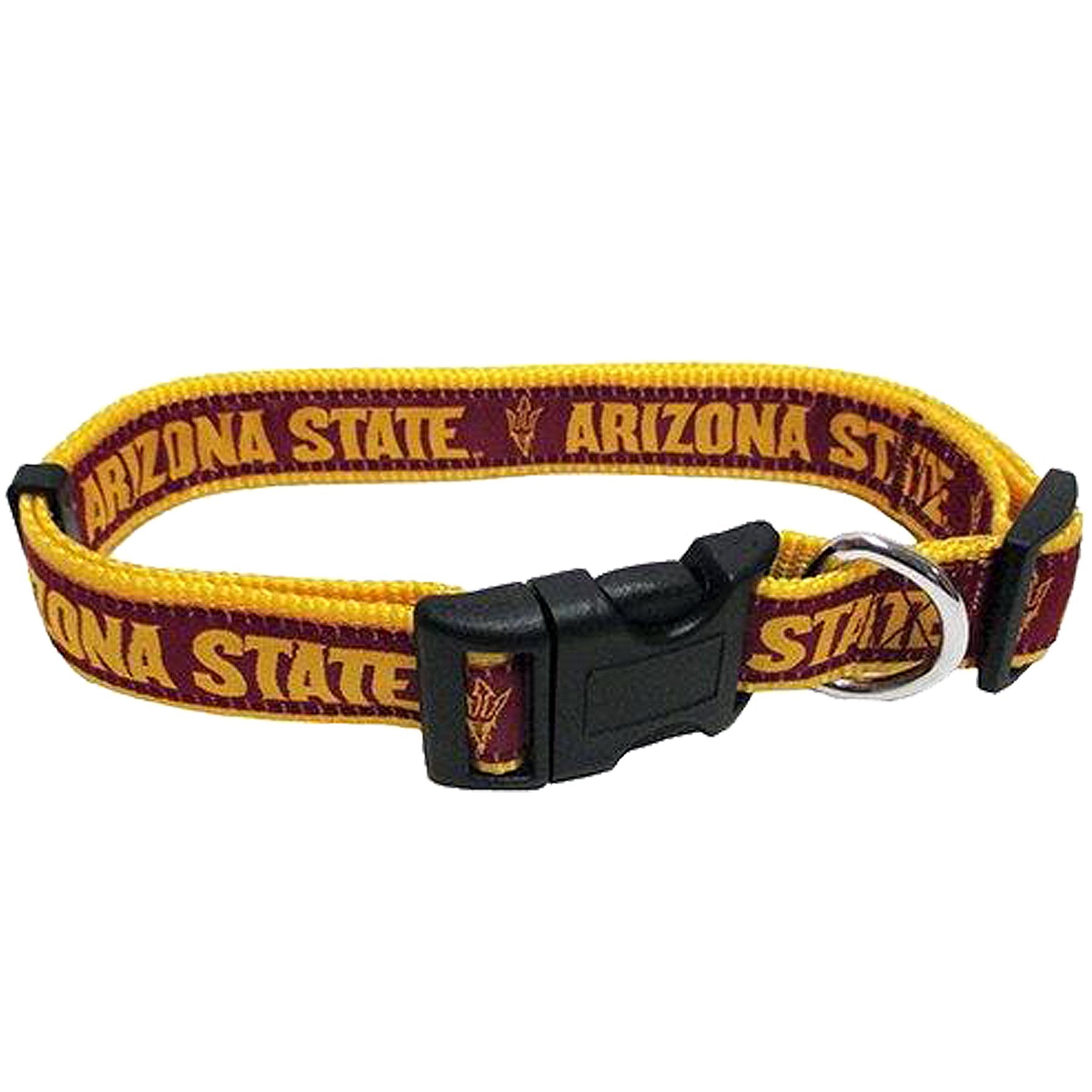 Pets First Collegiate PET Collar OLD VERSION Arizona State Sun Devils Dog Collar, Size Large. Best Sports Team Collar for Dogs &