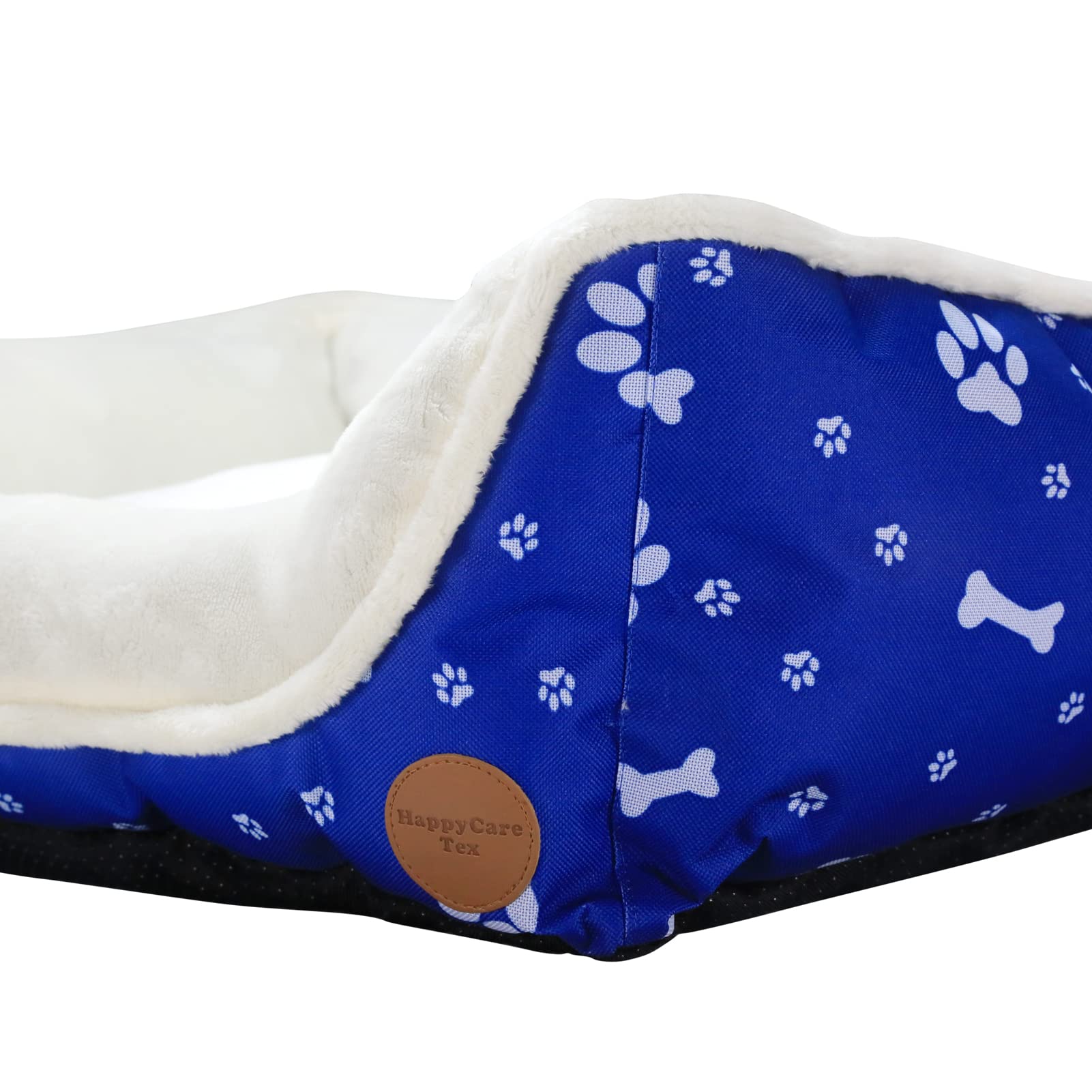 Long Rich Rectangle Dog Bed, Super Soft Plush Pet Bed For Indoor Cats Dogs, Reversible Polyester Dog Bed, Anti-Slip Bottom, Mach