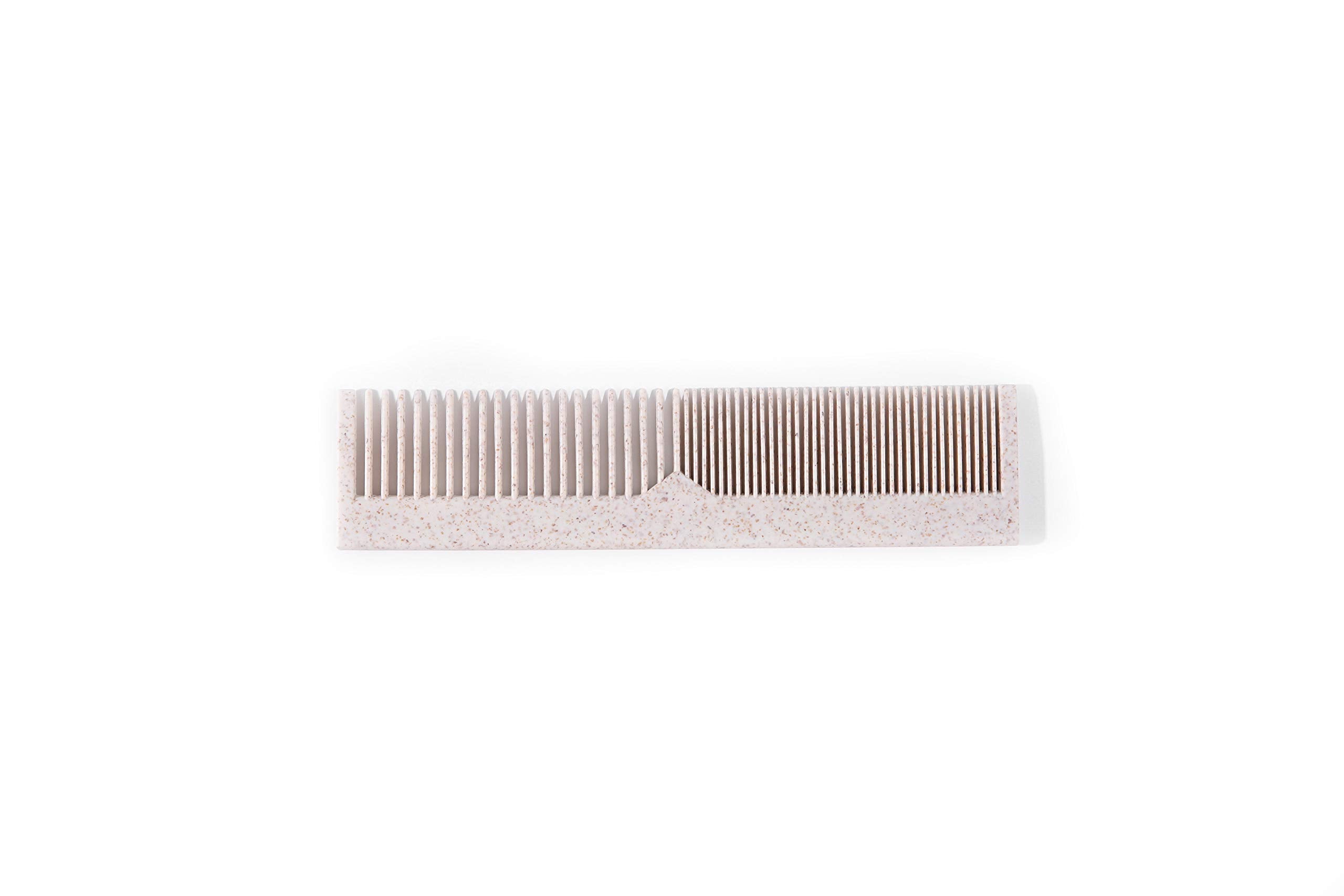 Bleeker And Rowe 100% Biodegradable Combs - Individually Wrapped - Environmentally Eco Friendly Bulk Pocket Pet Dog Grooming Hair Lice Combs - Perfect For Macrame (Pack Of 15)