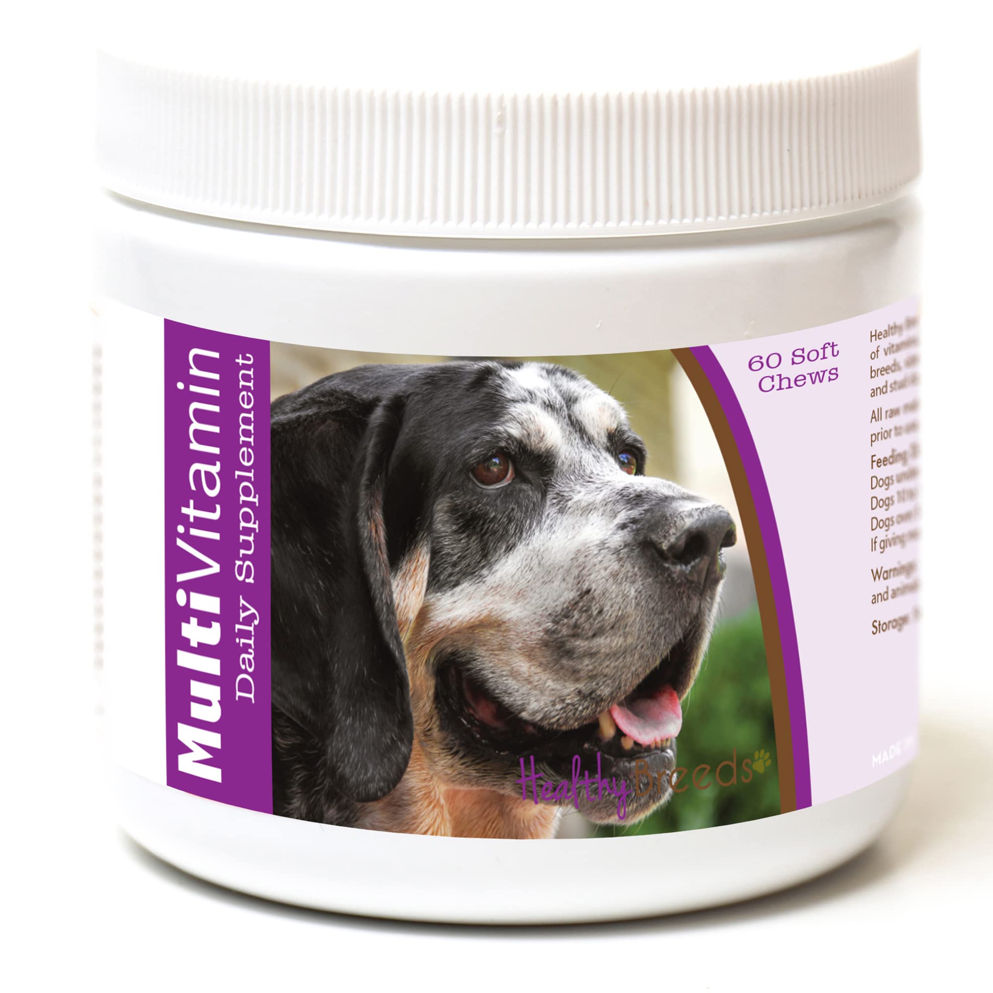 Healthy Breeds Bluetick Coonhound Multi-Vitamin Soft Chews 60 Count