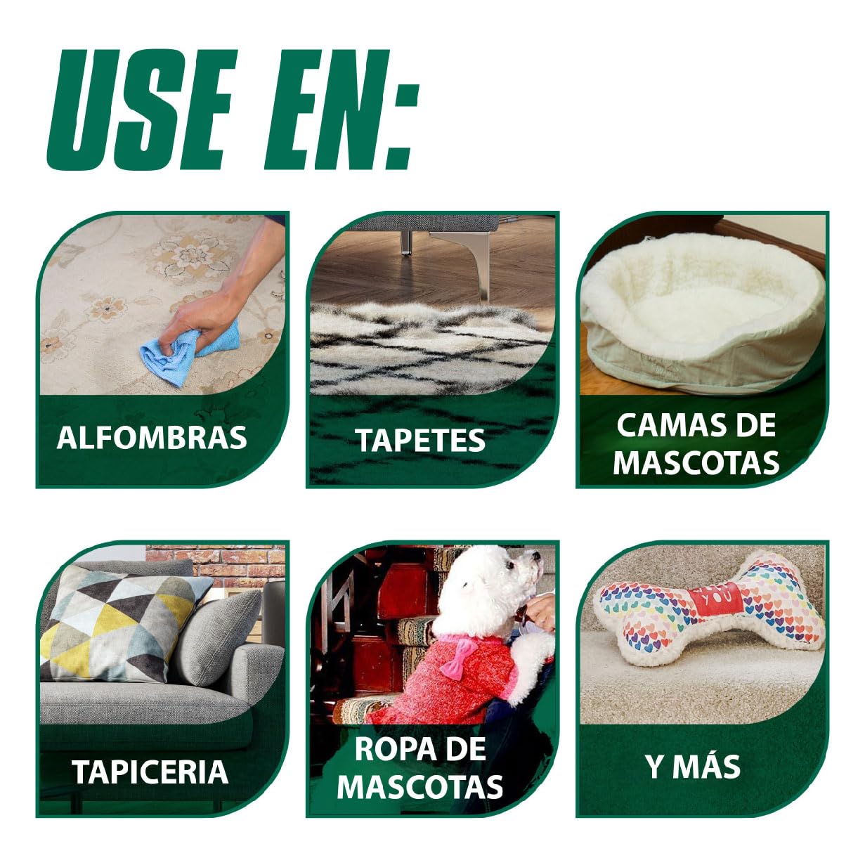 Bio Active Stain & Odor Remover For Pet & Carpet- Pet & People Safe - 32Oz Spray