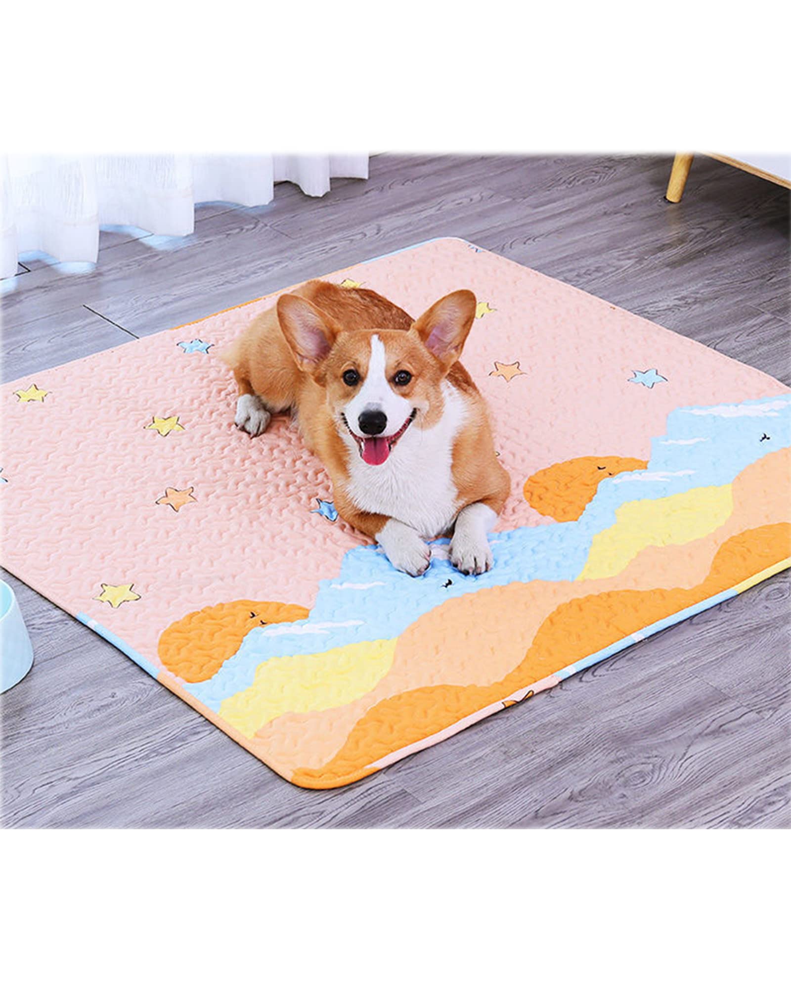 New Upgrade Dog Playpen Mat Crate Mat Puppy Pads,Personalized Dog Crate Pad[Playpen Not Included],Reusable Whelping Playpen Crat