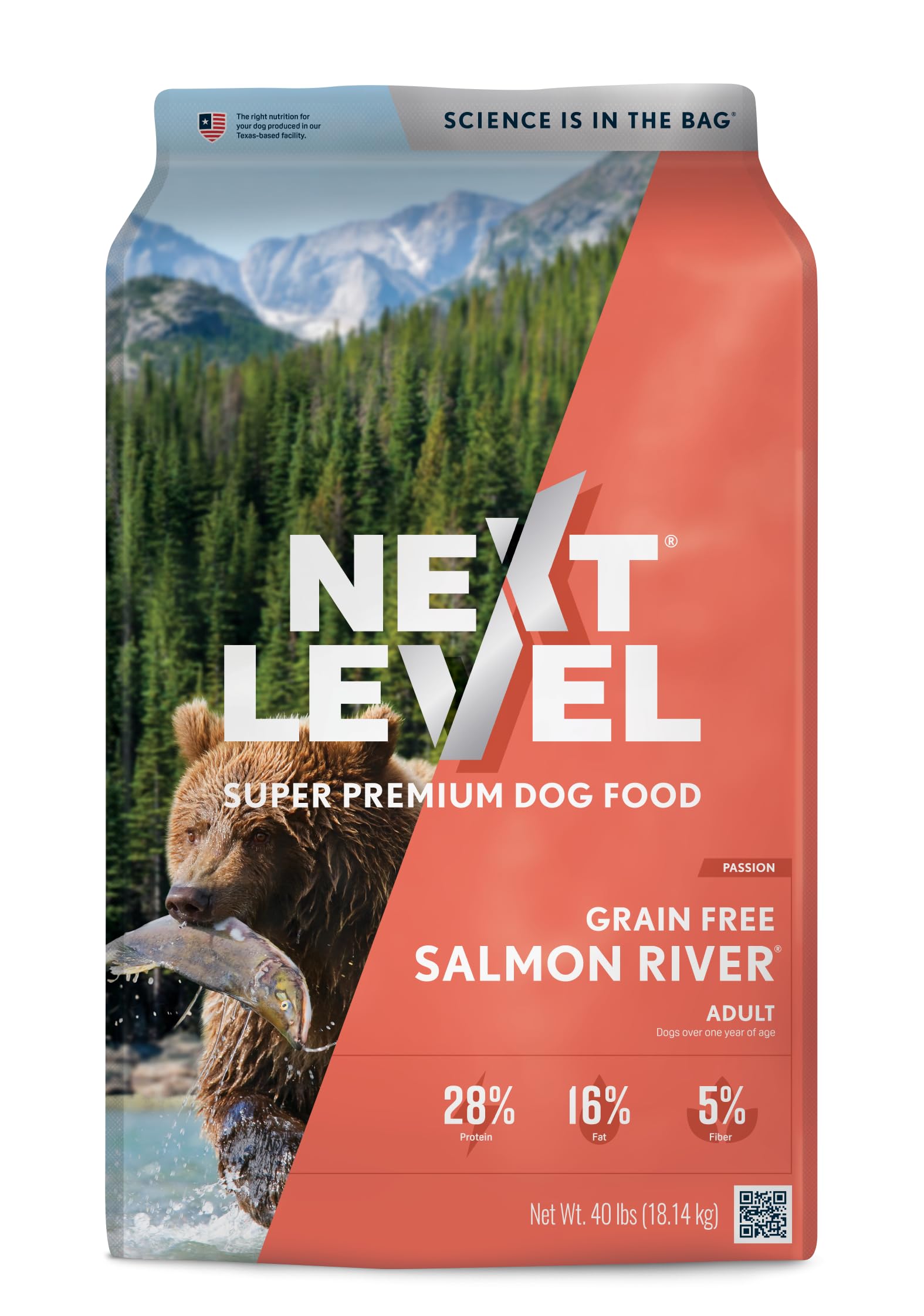 Next Level Salmon River Grain Free Dog Food